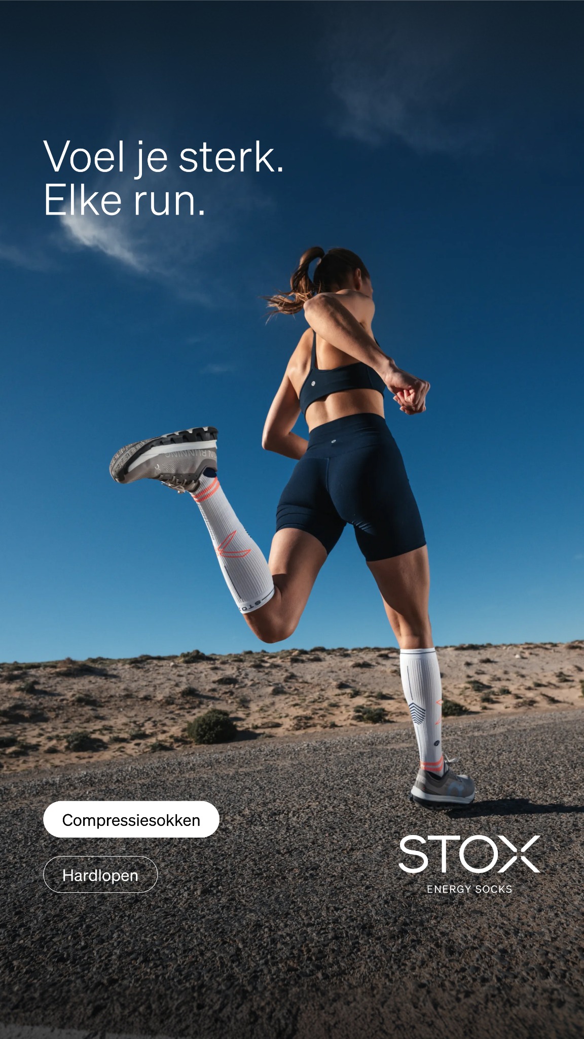 STOX Energy Socks Facebook ad