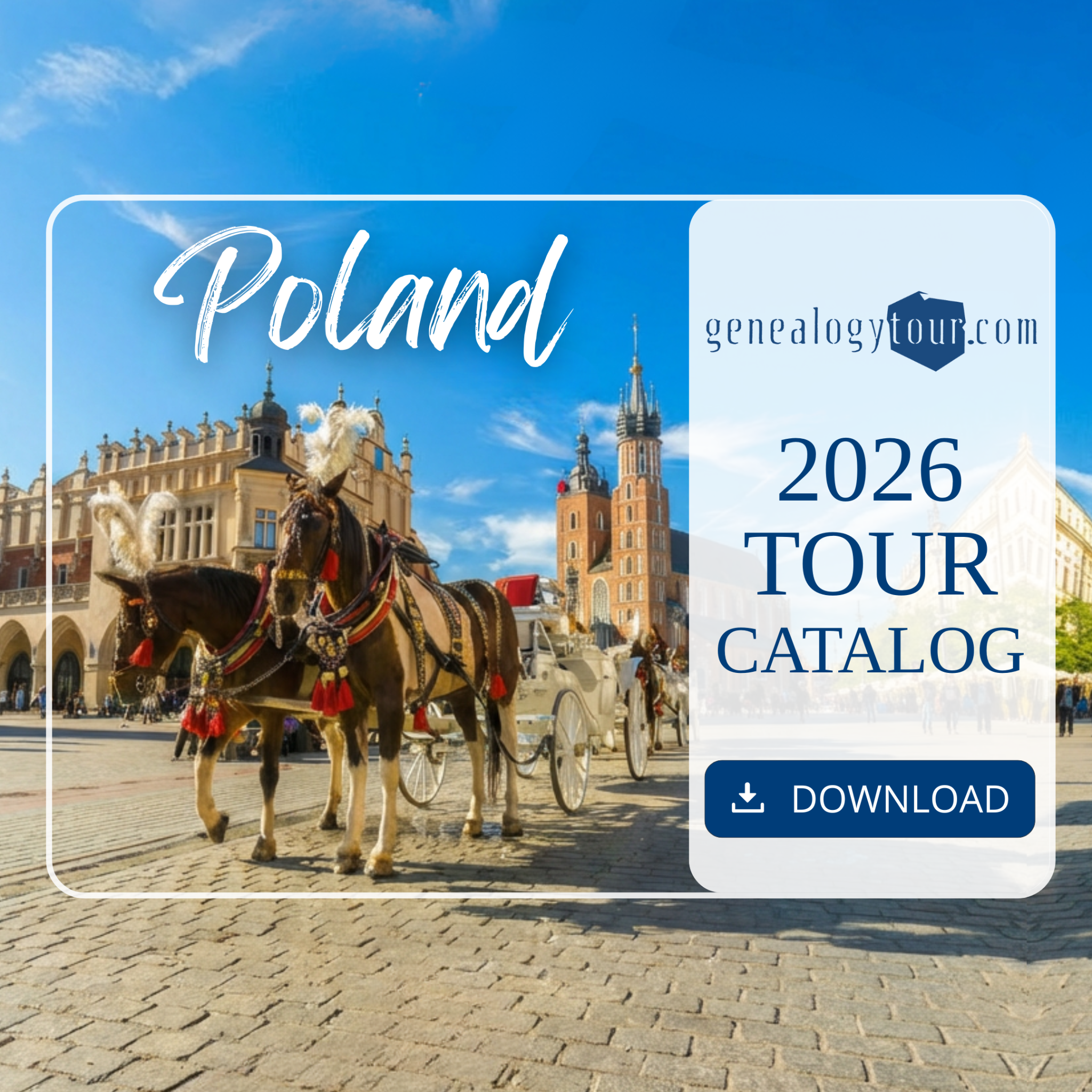 Genealogy Tour - Follow Your Polish Roots Facebook ad