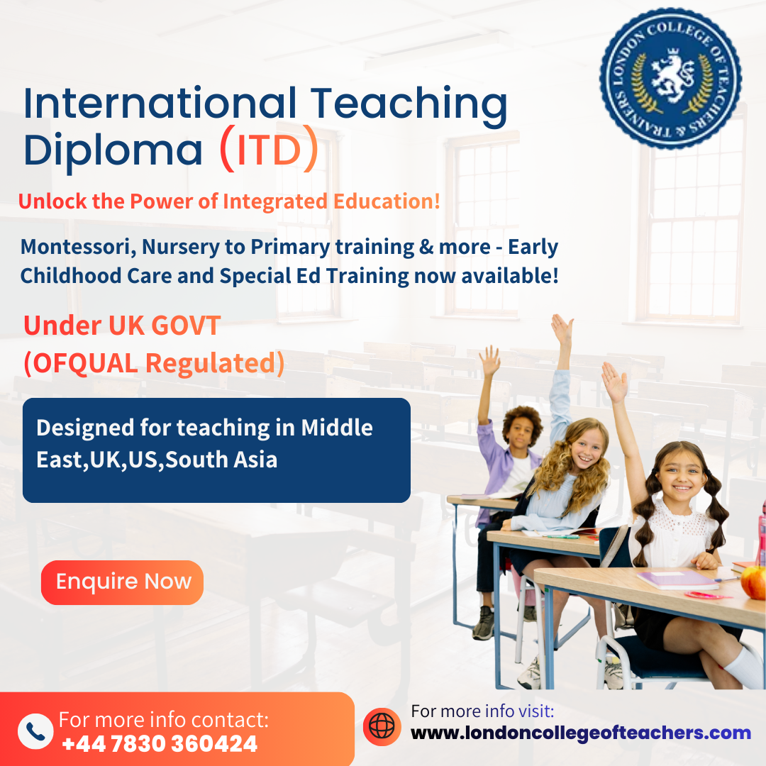 London College of Teachers and Trainers Facebook ad