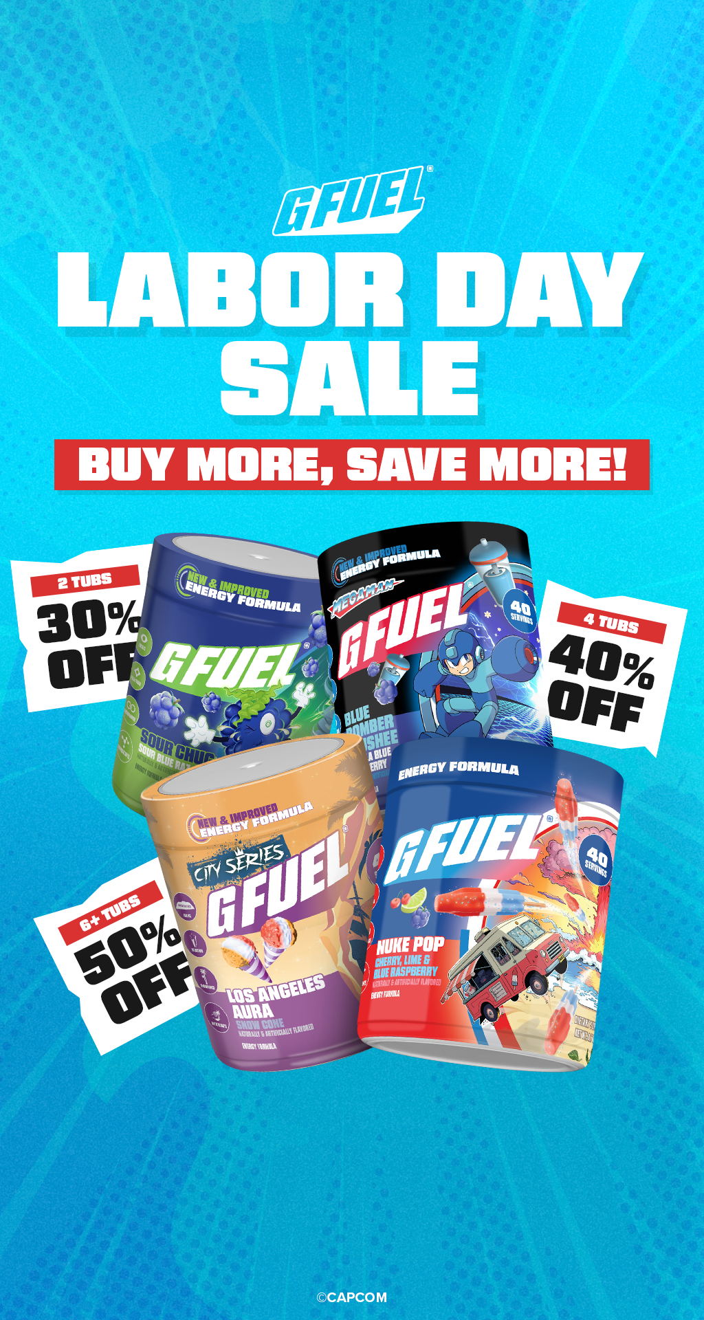 G FUEL Facebook ad