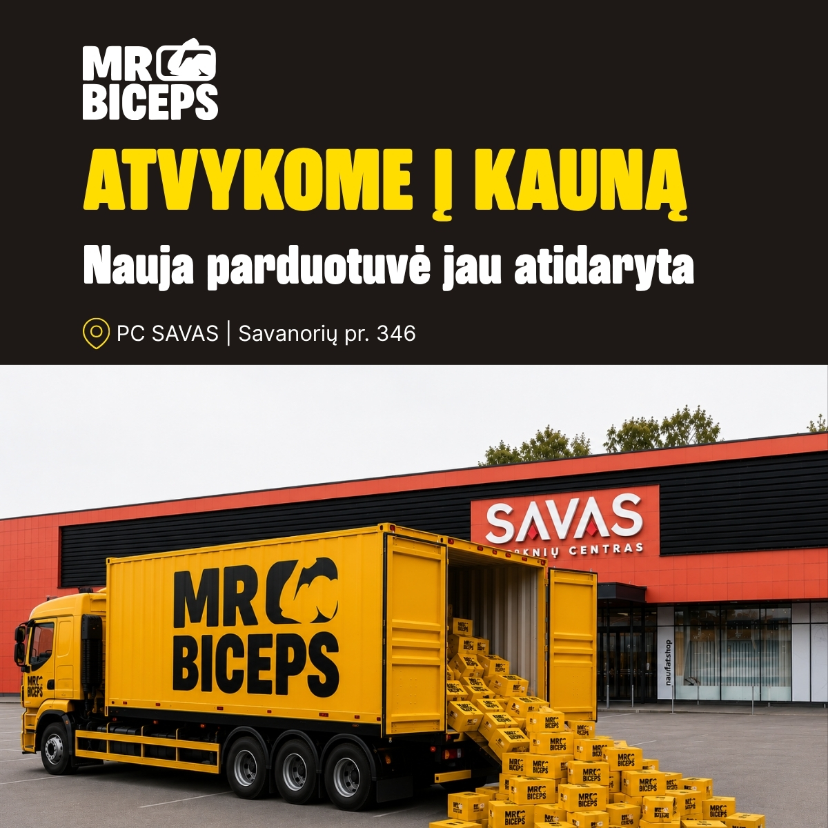 MrBiceps - Maisto Papildai Facebook ad