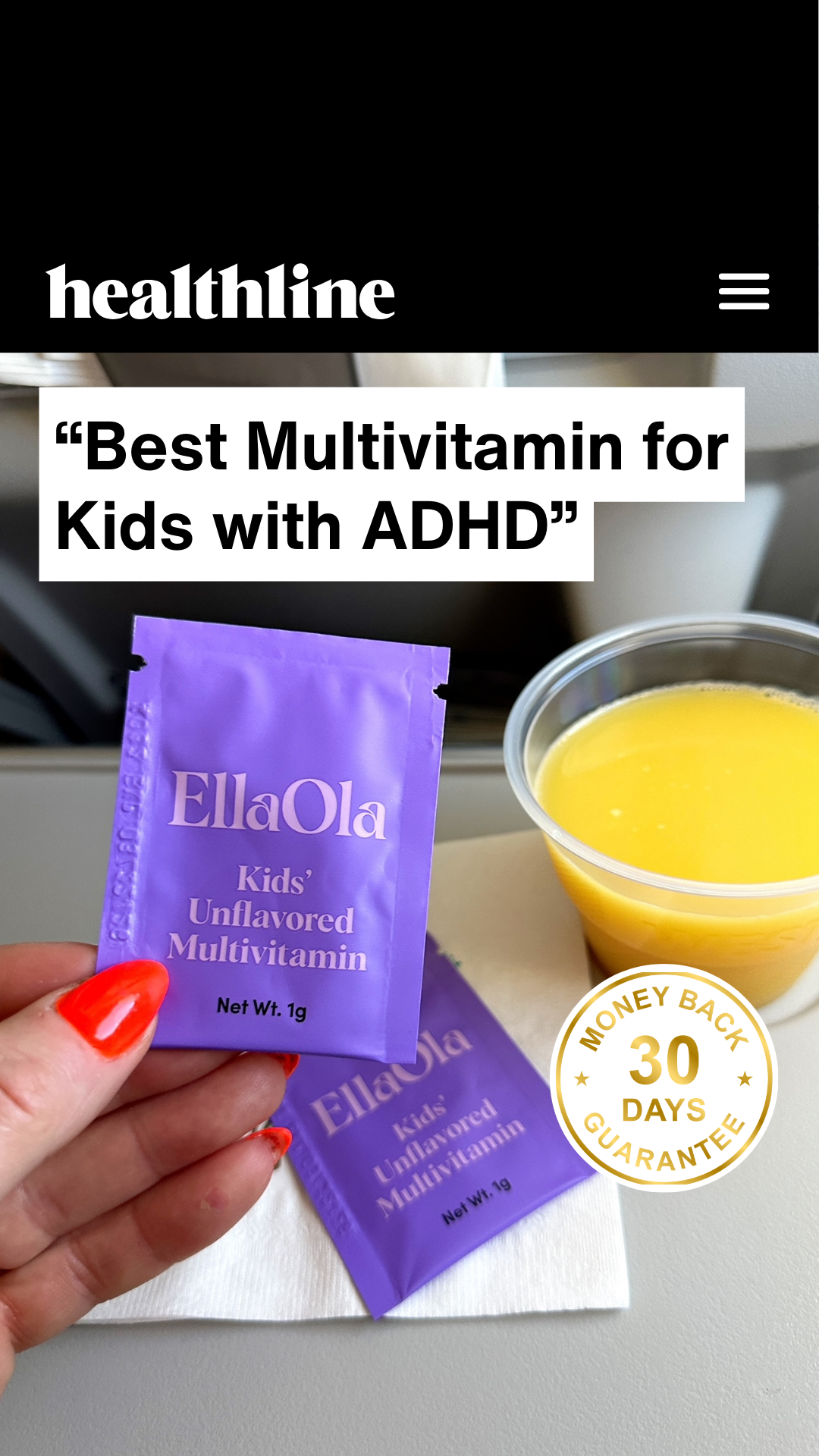 Neurodiverse Nutrition Facebook ad