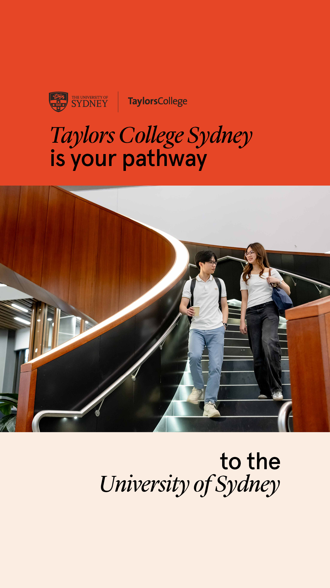 Taylors College Sydney Facebook ad