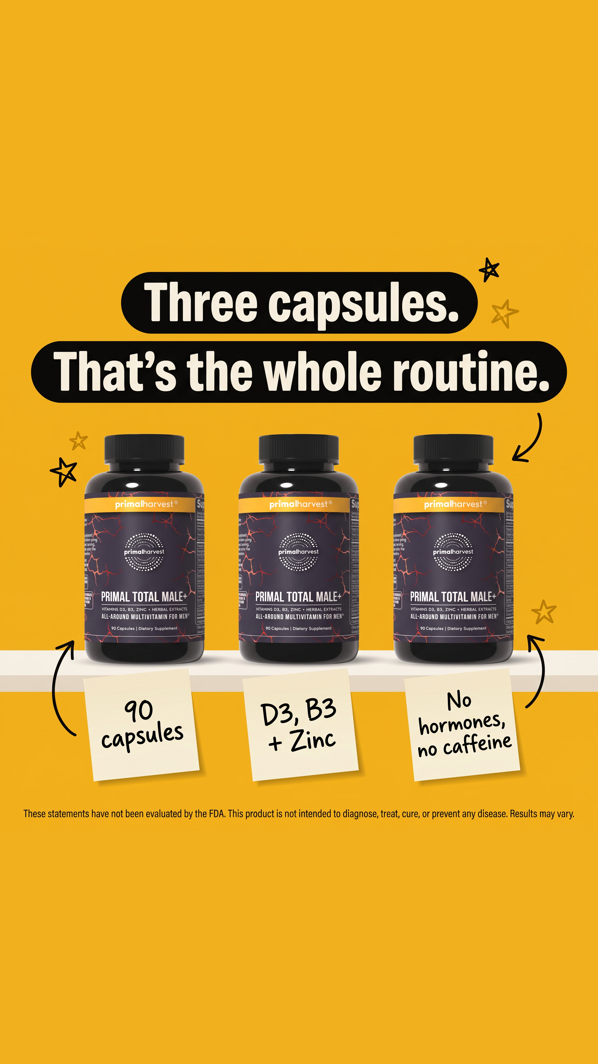 Primal Harvest Facebook ad: Support Healthy Hormone Levels