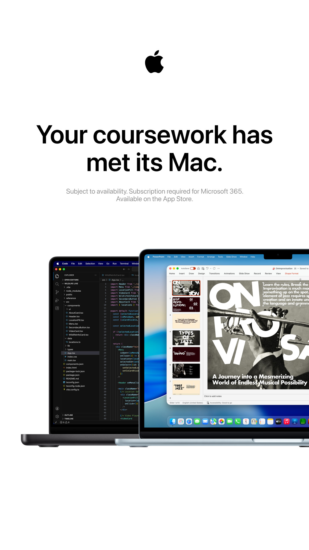 Apple Facebook ad