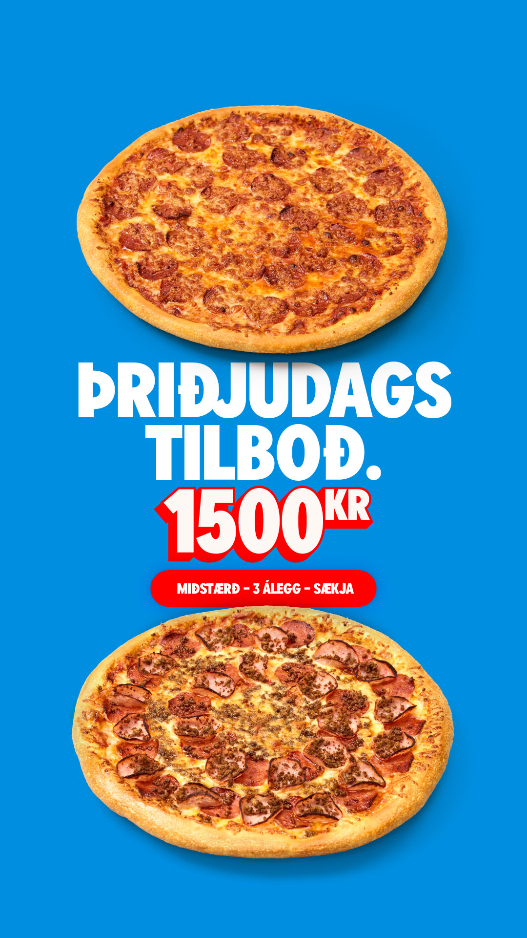 Domino's Pizza - Ísland Facebook ad