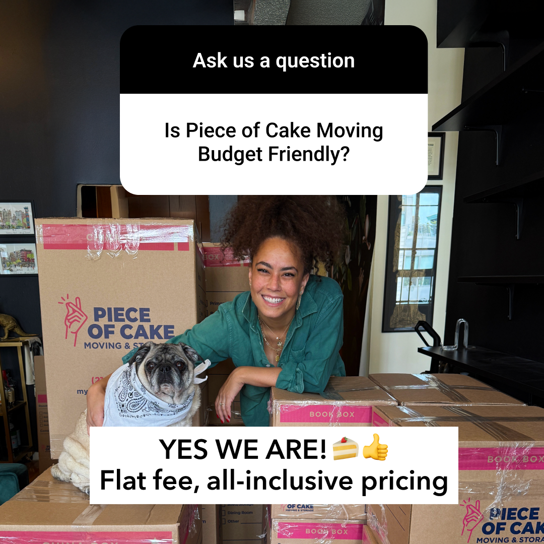 Piece of Cake Moving & Storage Facebook ad