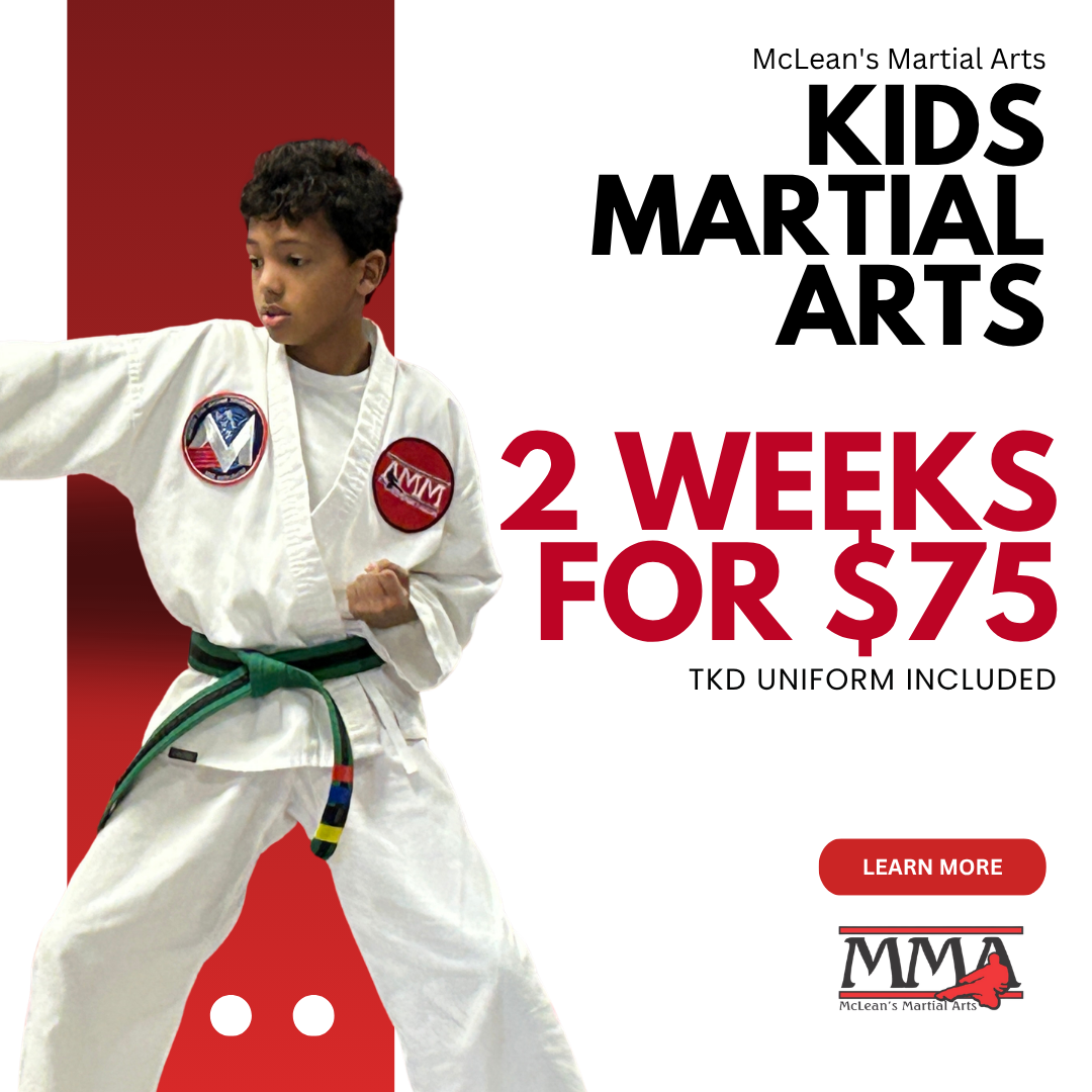 McLean's Martial Arts & Fitness Facebook ad