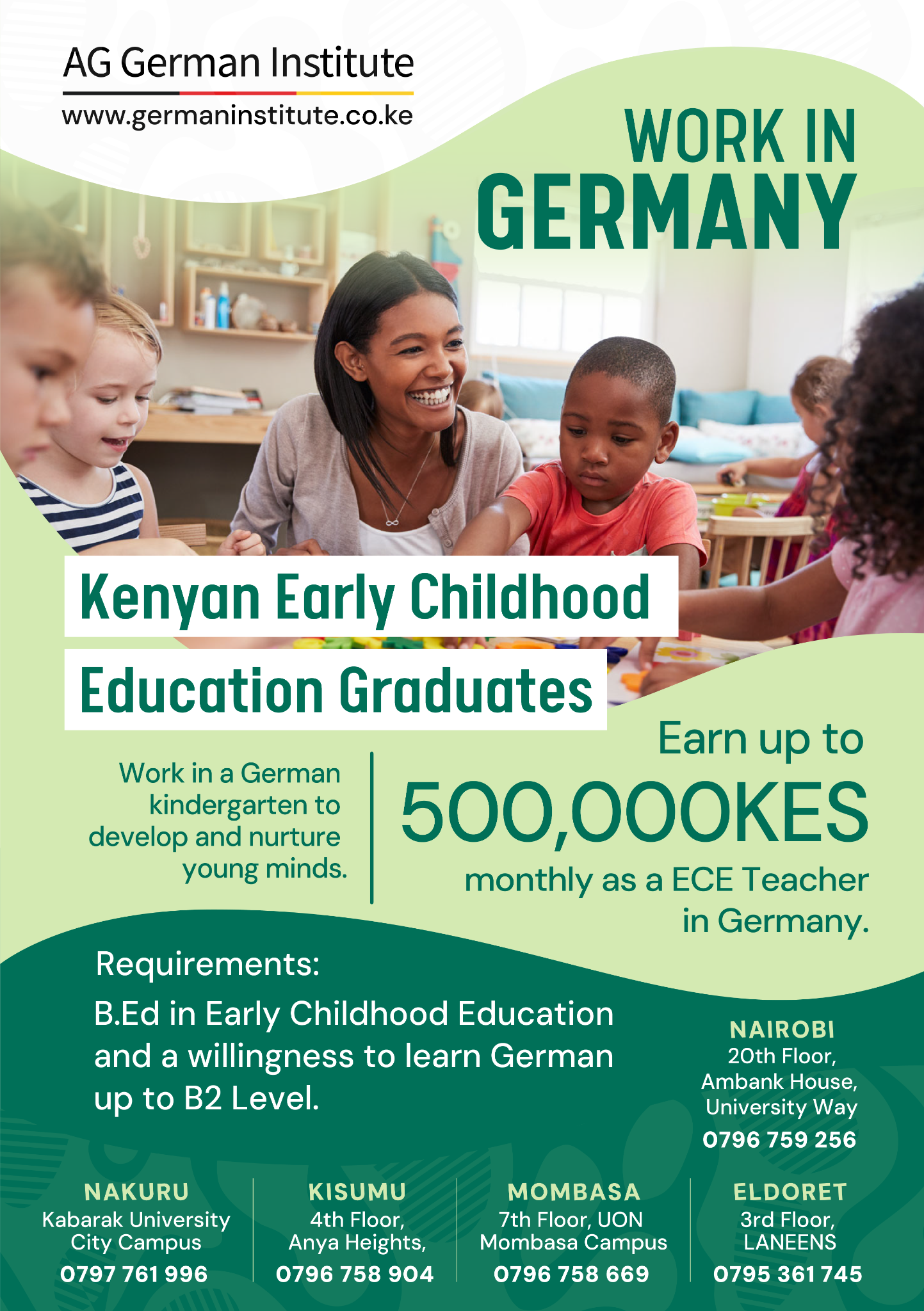 AG German Institute Facebook ad