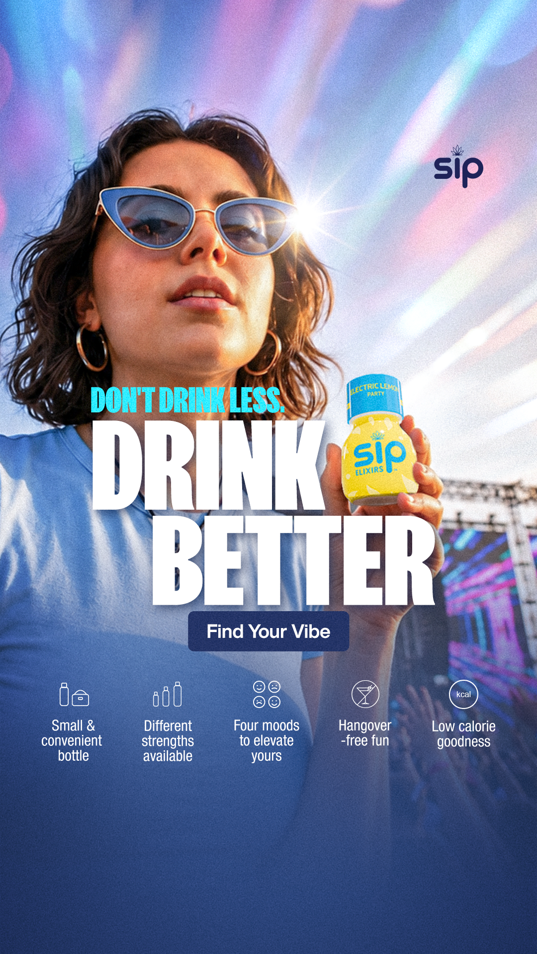 Sip Elixirs Facebook ad from Jul 3, 2026