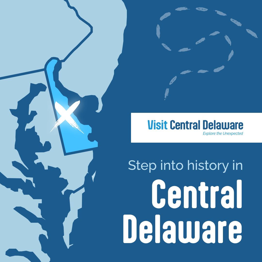 Visit Central Delaware Facebook ad: Central Delaware is full of stories waiting to…