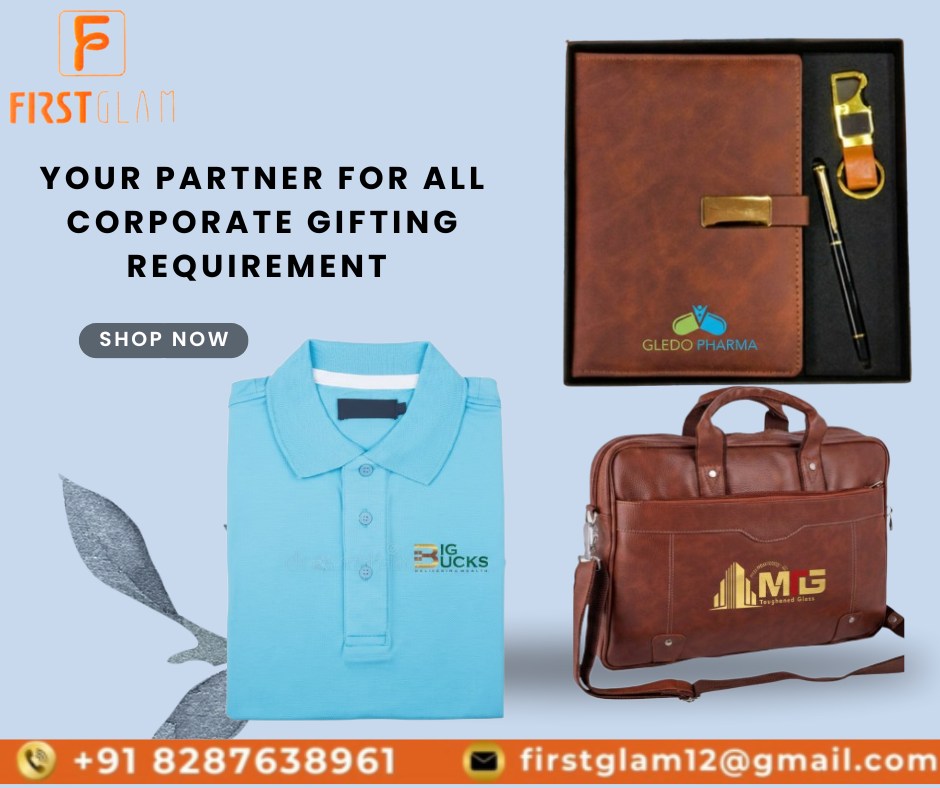 Firstglam Facebook ad: Impress Your Clients with Premium Corporate Gifts!