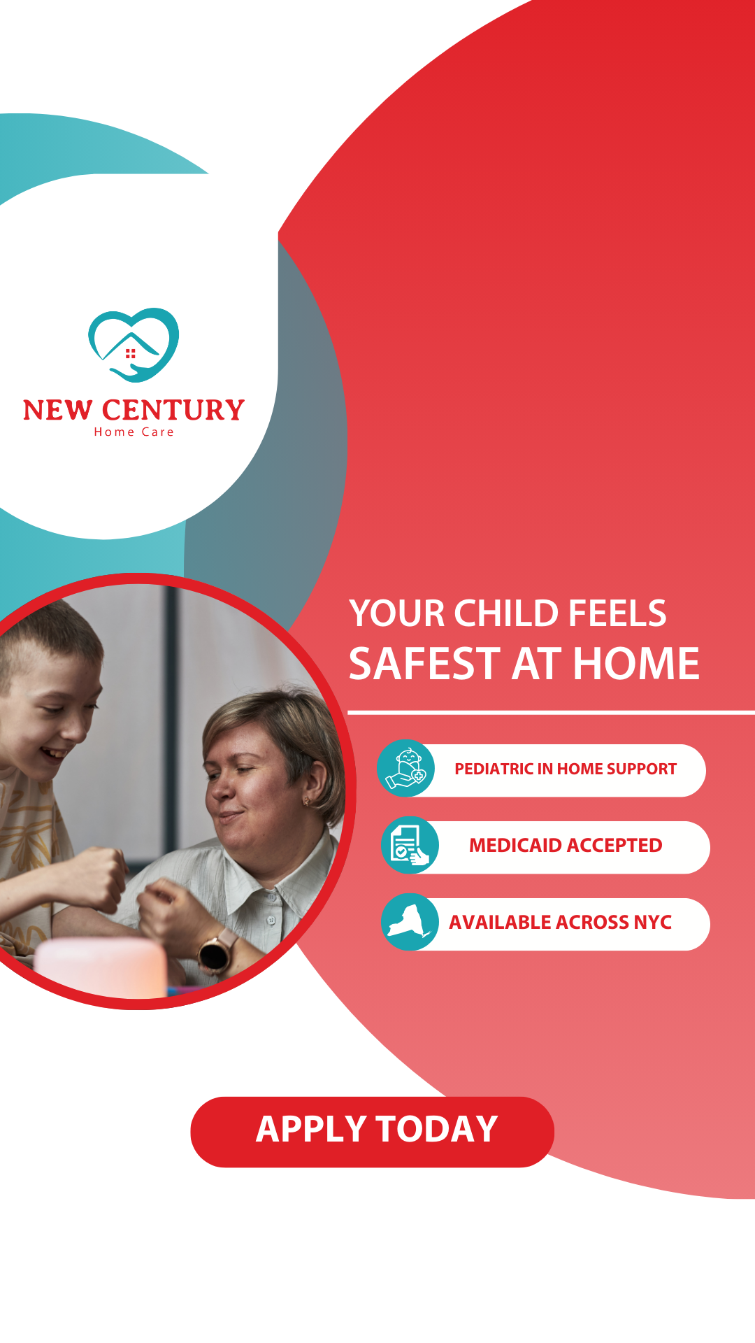 New Century Home Care Facebook ad