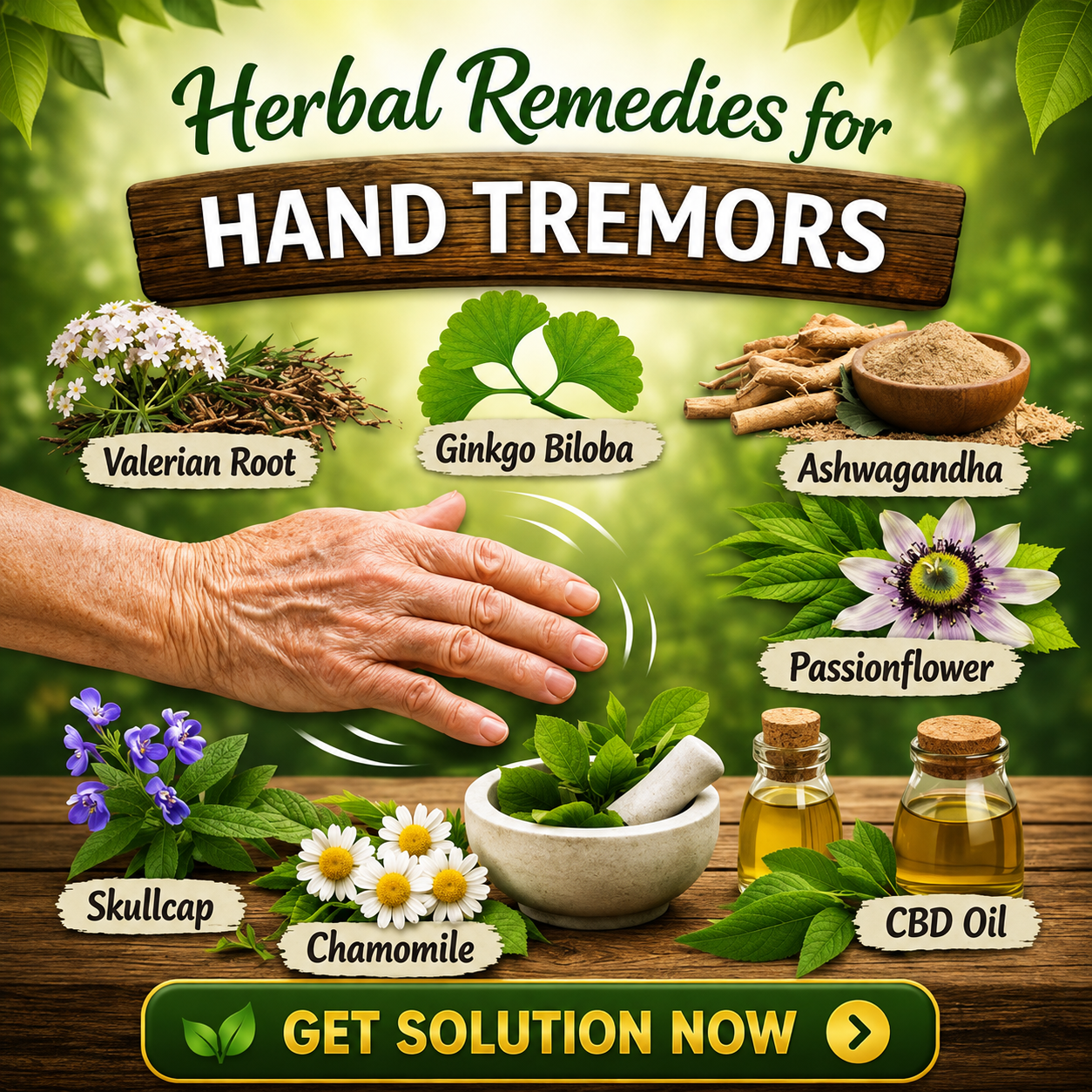 Herbal Solutions For All Facebook ad: NATURAL SOLUTION FOR TREMORS AND STROKE