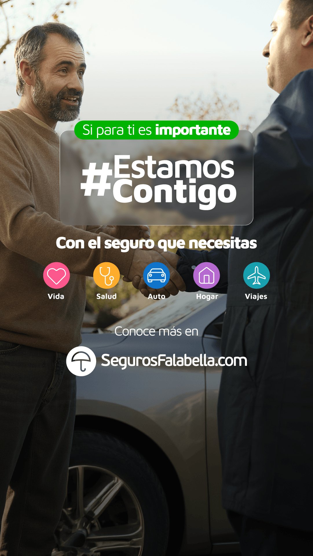 Seguros Falabella Chile Facebook ad