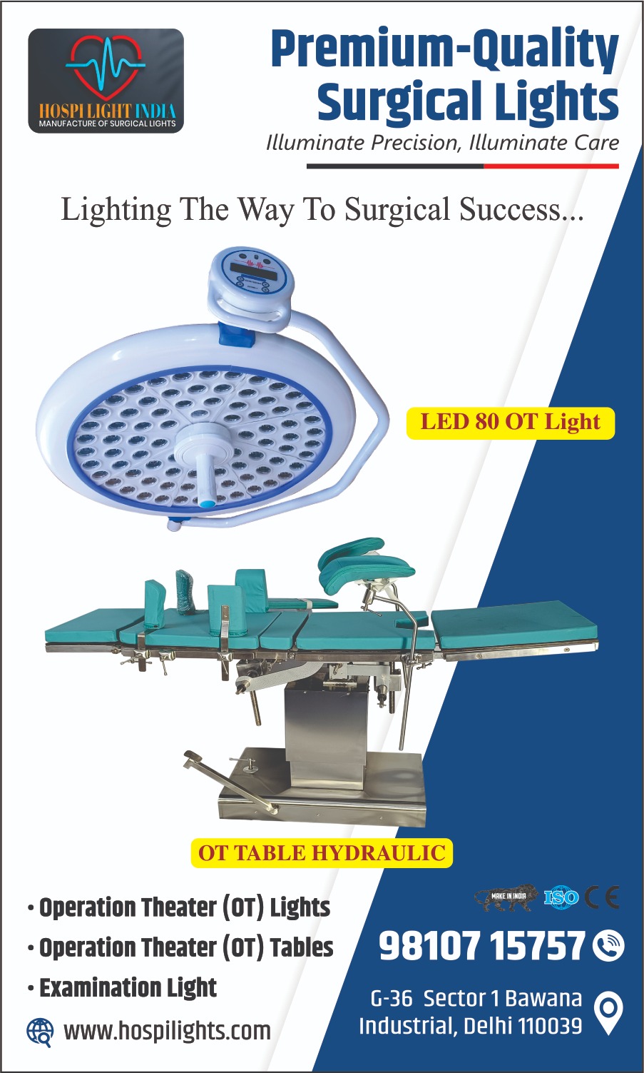 HOSPI LIGHT INDIA Facebook ad: Chat with us