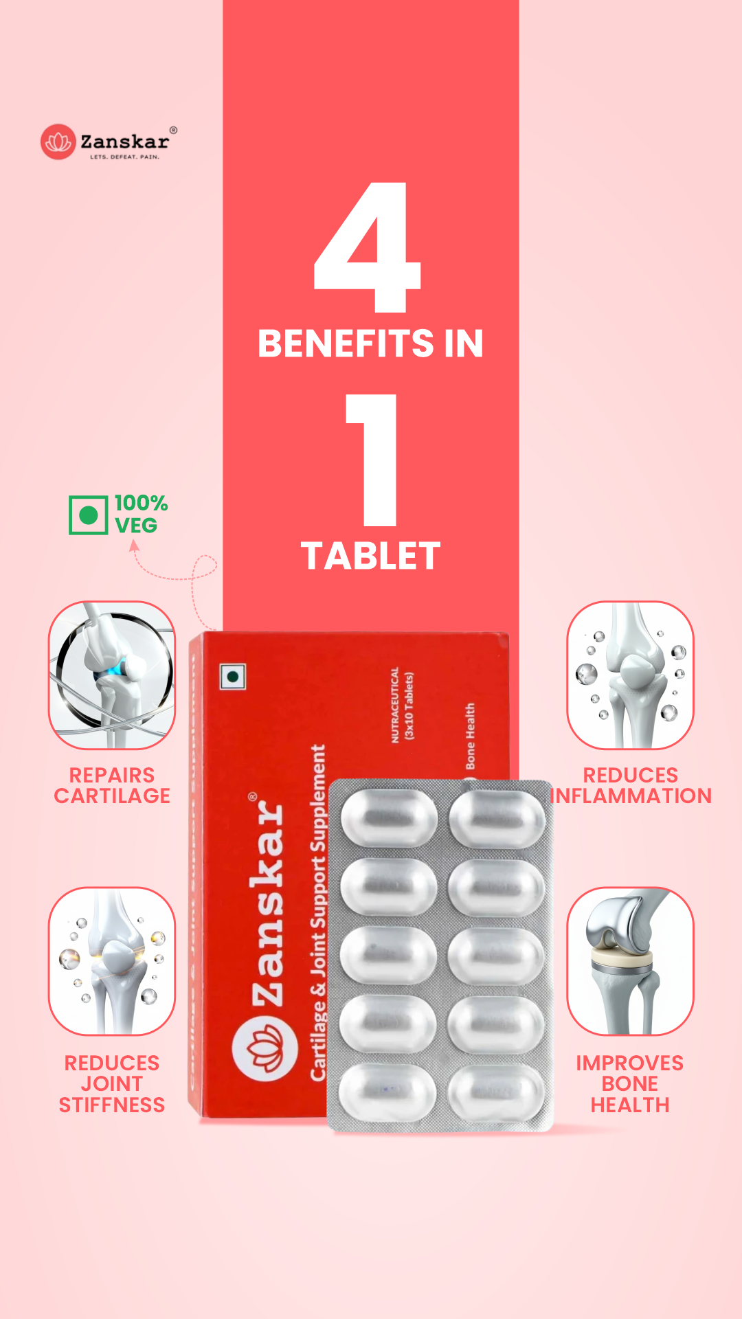 Zanskar: Muscle & Joint Relief Facebook ad