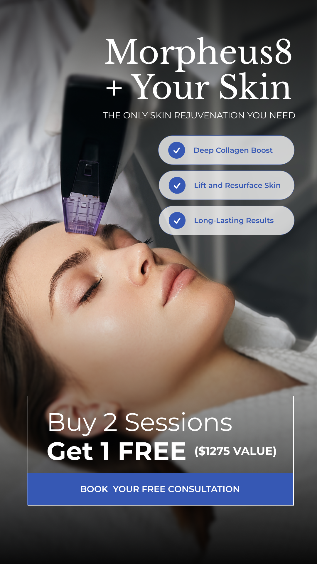LK Beauty Facebook ad from May 22, 2025