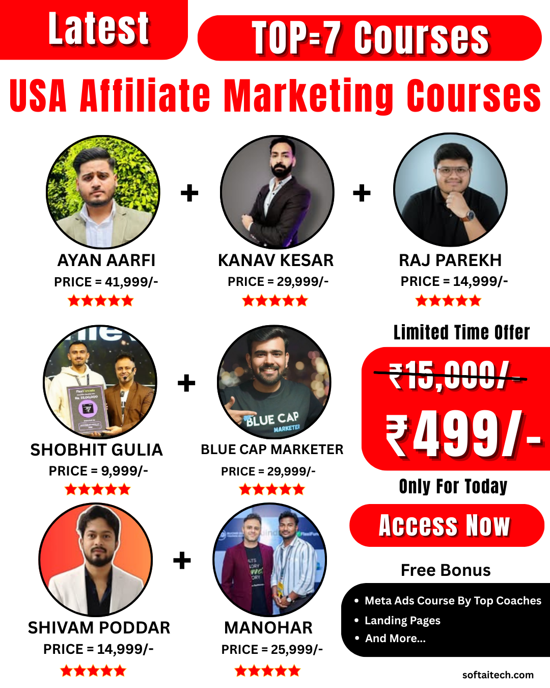 SoftAi Tech Facebook ad: USA Affiliate Marketing