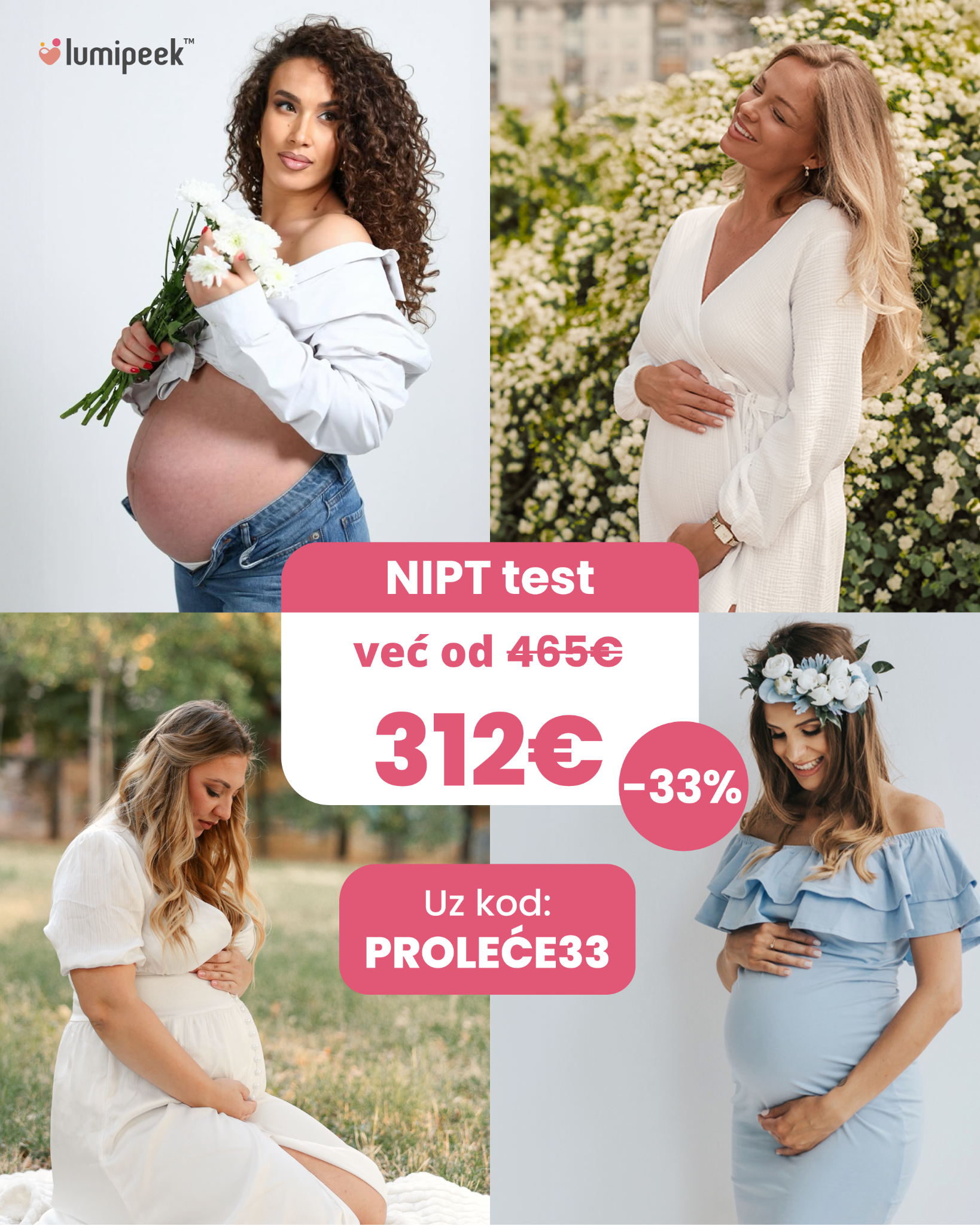 Bezbrižna trudnoća sa Lumipeek Facebook ad: Najbolja cena na tržištu!