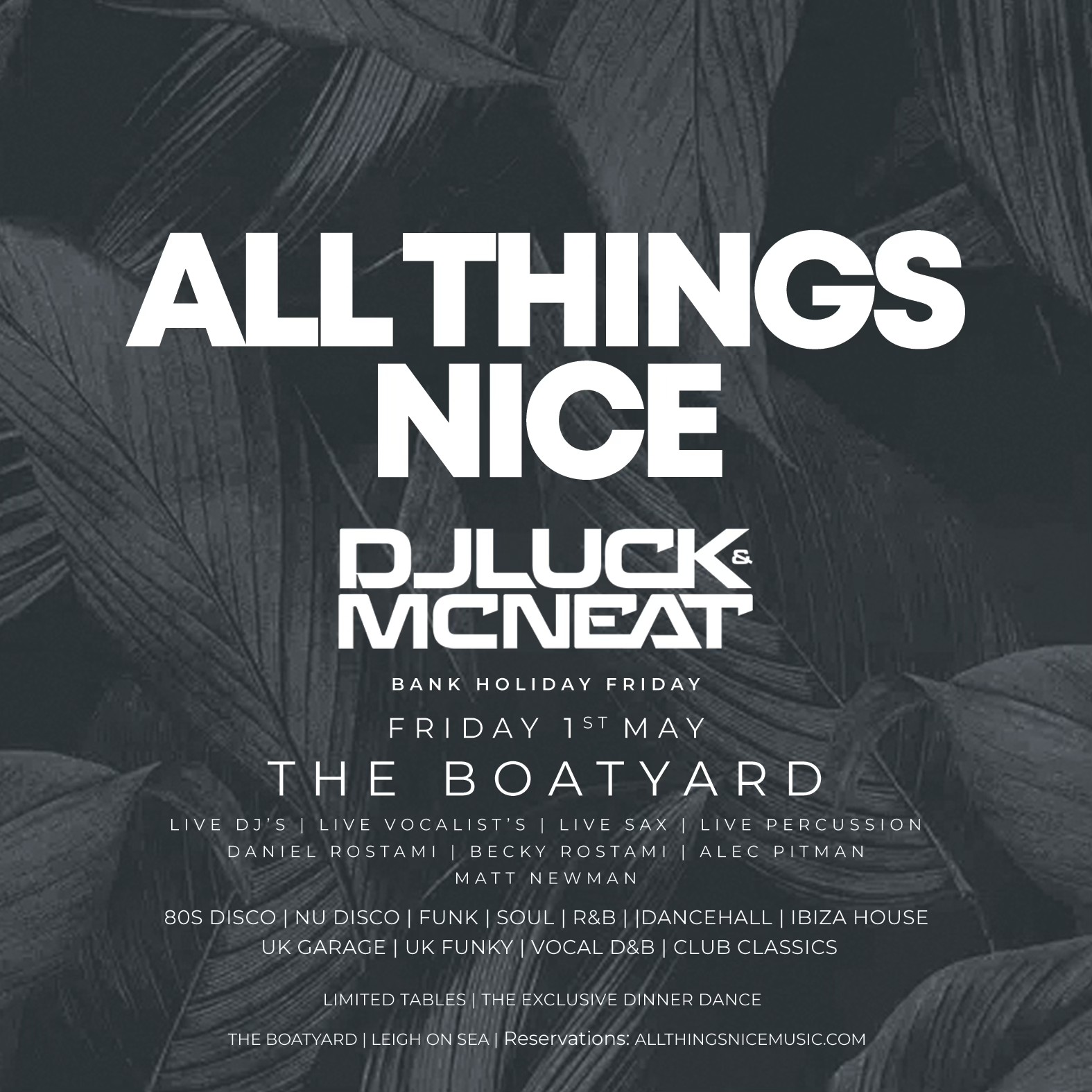 All Things Nice Facebook ad: All Things Nice | Luxury Events