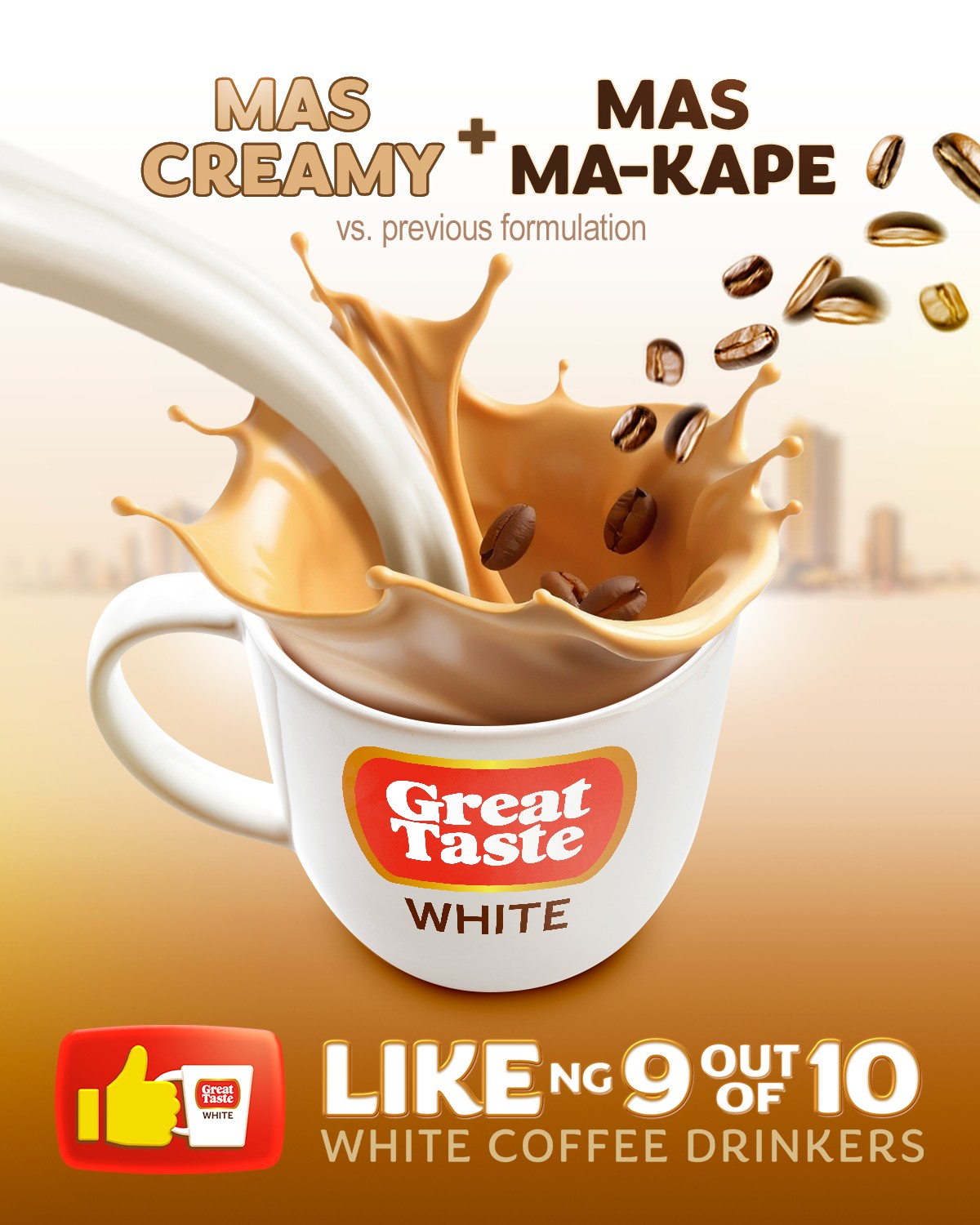 Great Taste Coffee Facebook ad