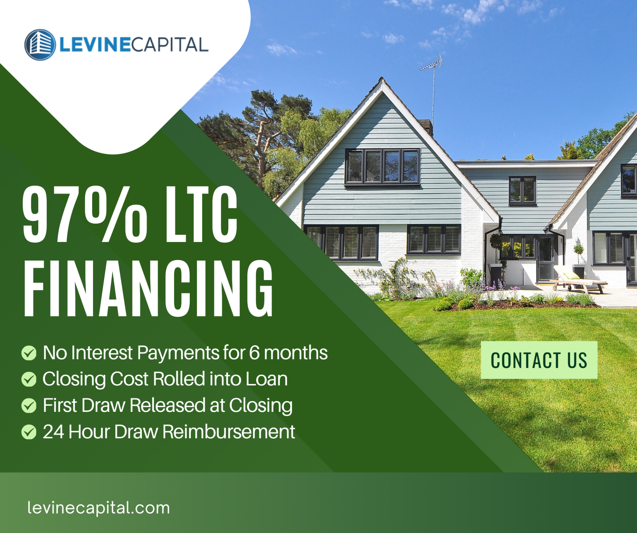 Levine Capital Facebook ad