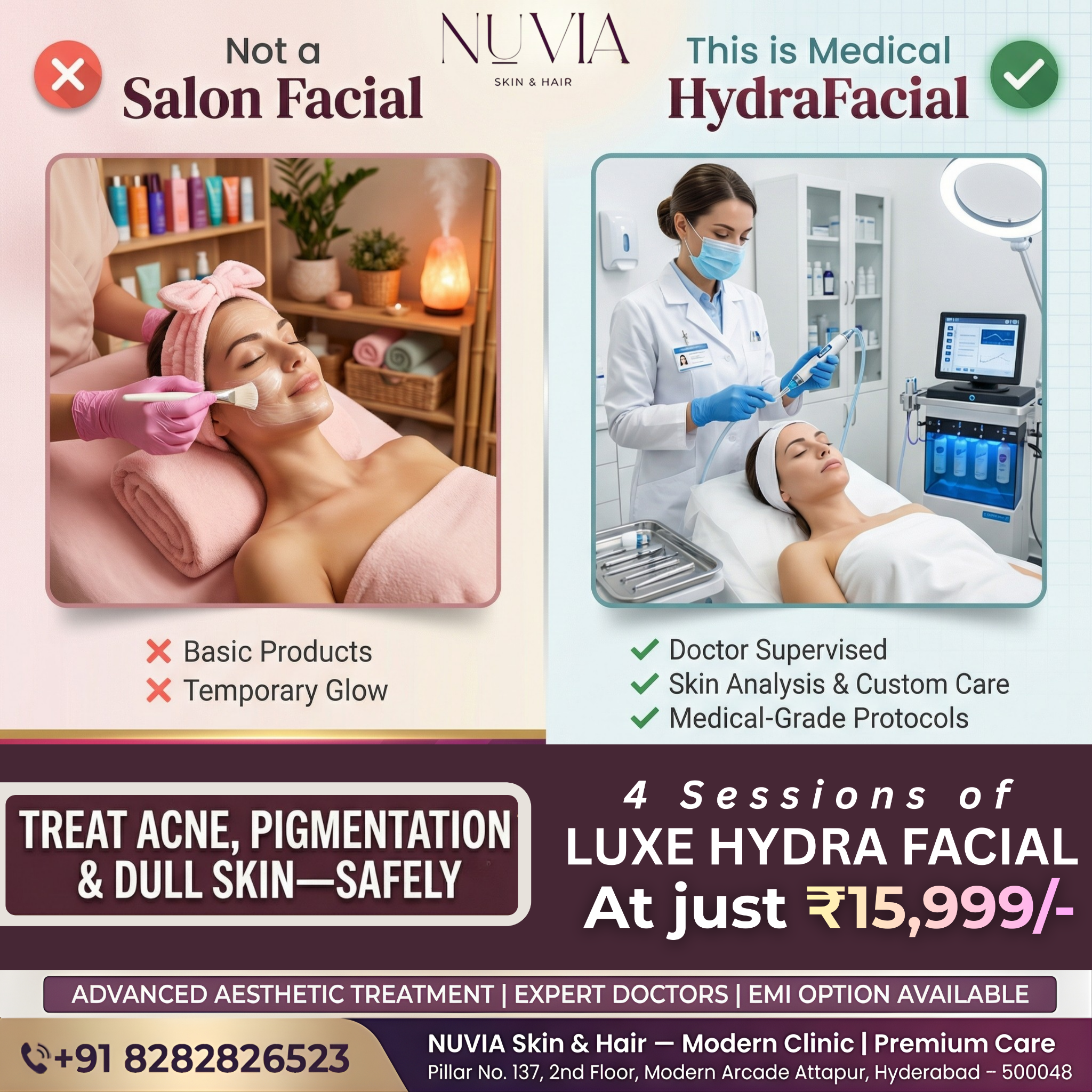 Nuvia Skin & Hair Facebook ad