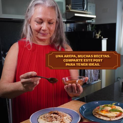 SARY Facebook ad: Las Arepas Caseras con Sal de Sary son…