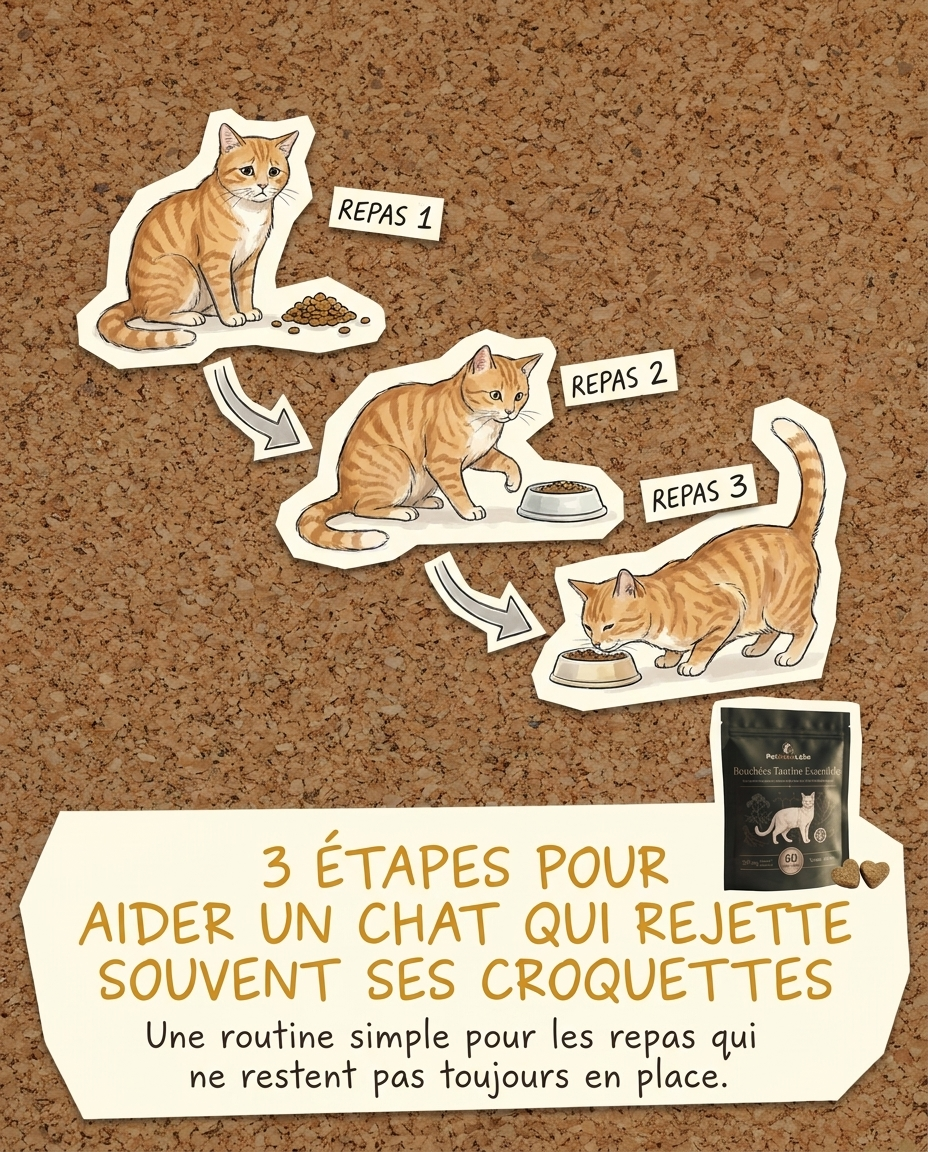 Le Coin des Chats Facebook ad: STOP: ne changez pas encore ses croquettes