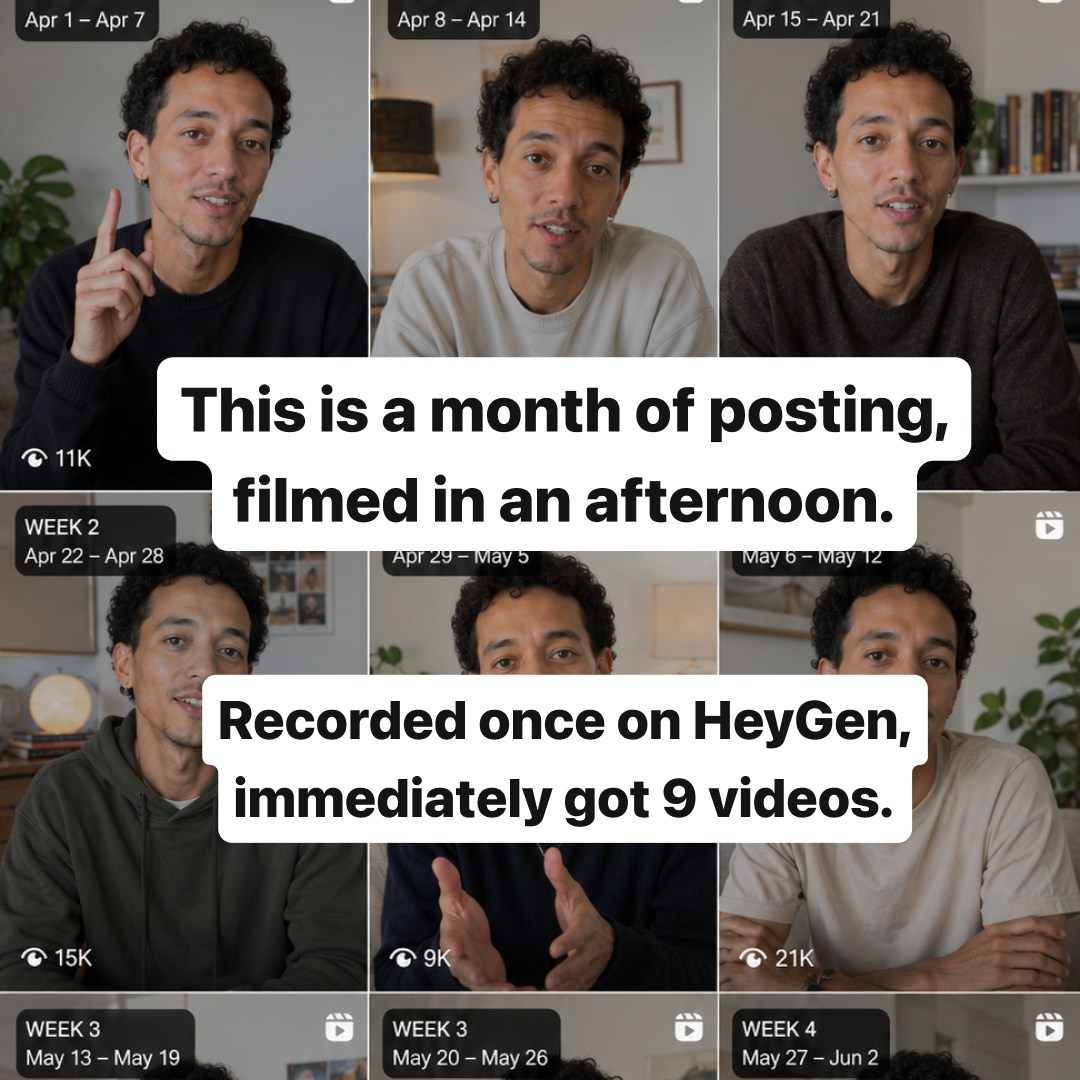 HeyGen Facebook ad: HeyGen: AI Video Generator