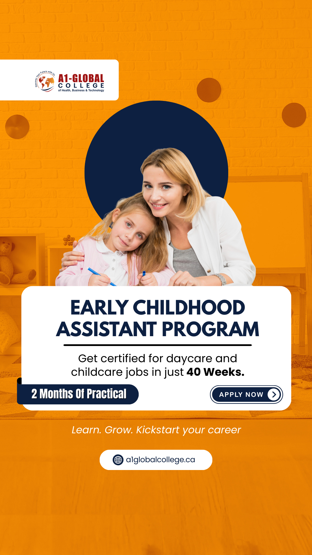A1-Global College of Health, Business & Technology - Mississauga Facebook ad
