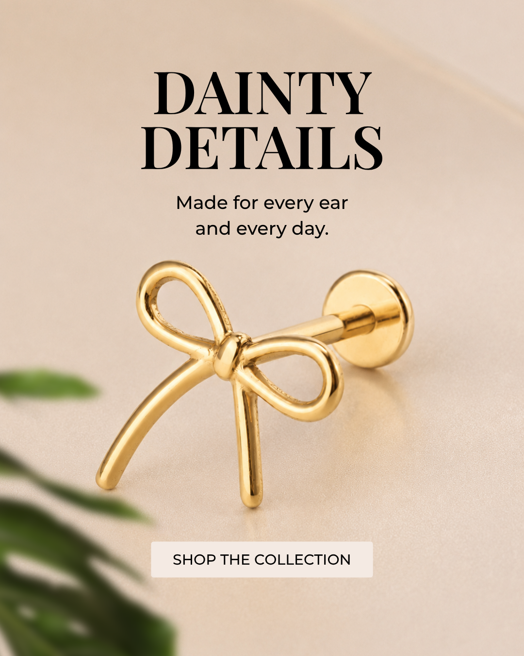 With Bling Facebook ad: Flatback Earrings Made For Comfort