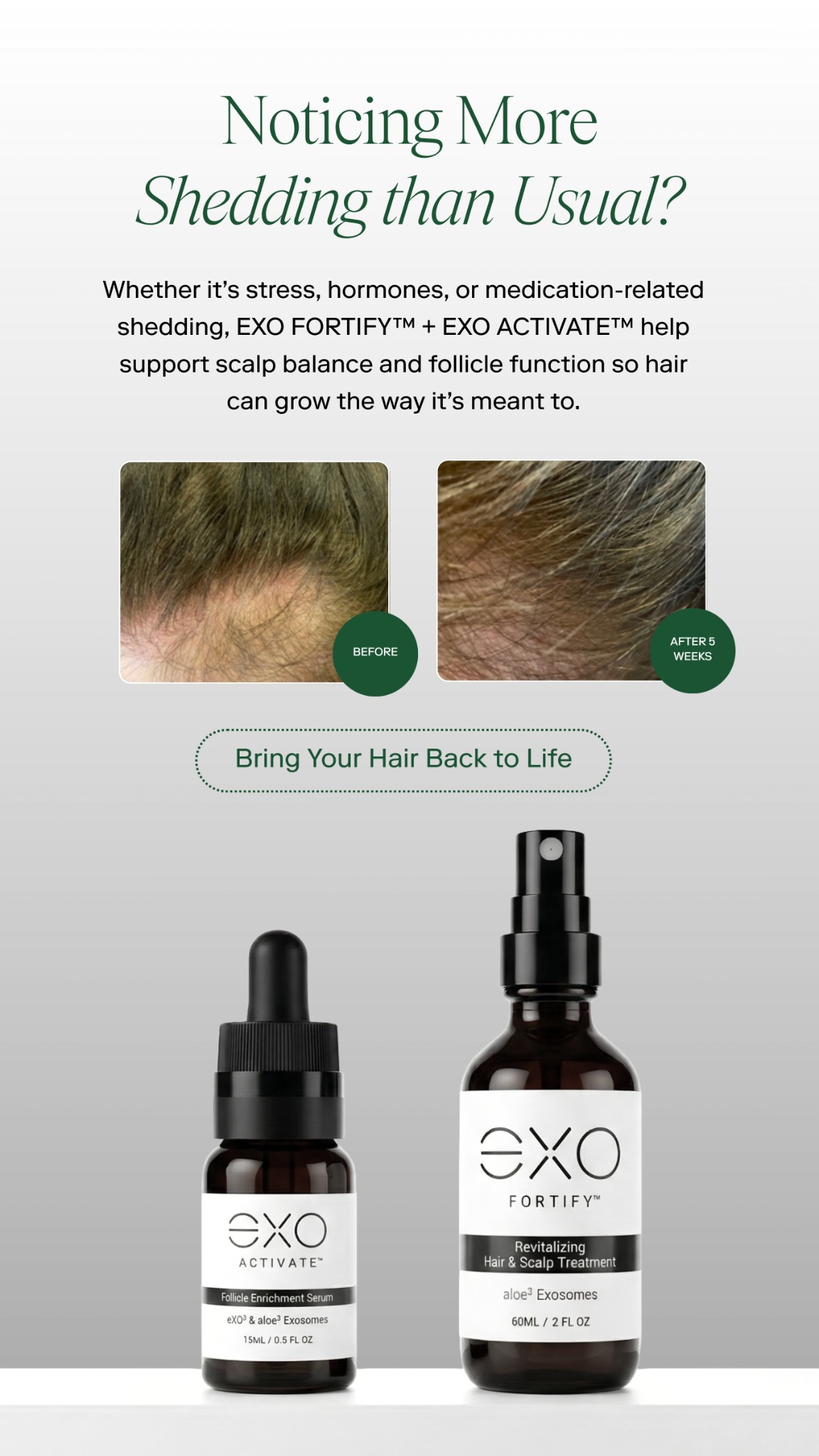 Exoceuticals Facebook ad