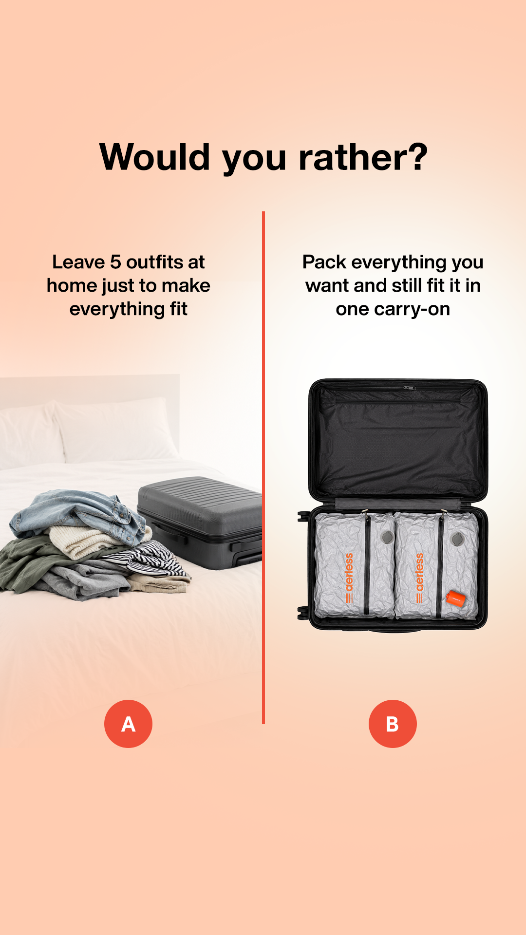 Aerless Facebook ad