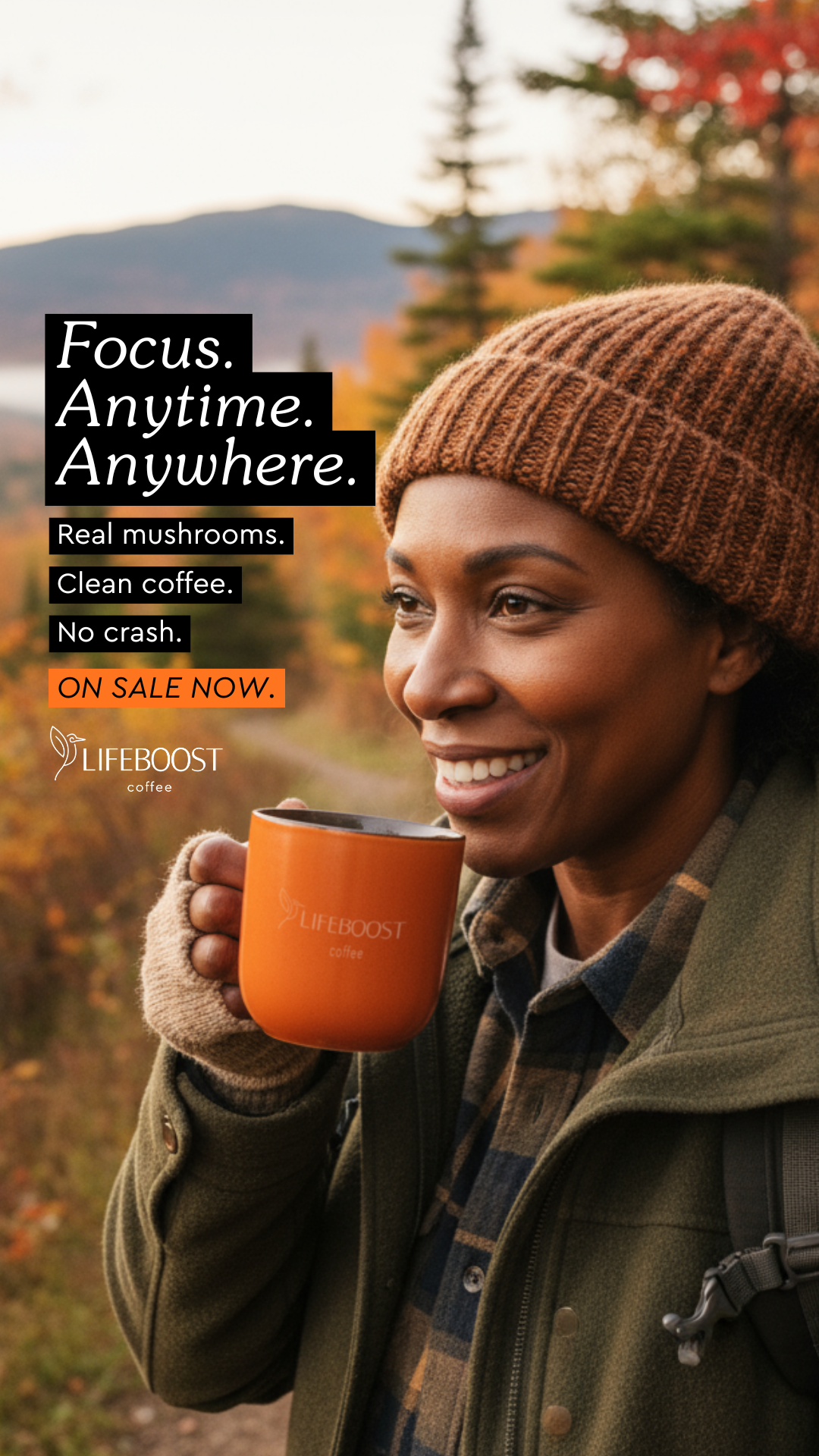Lifeboost Coffee Facebook ad