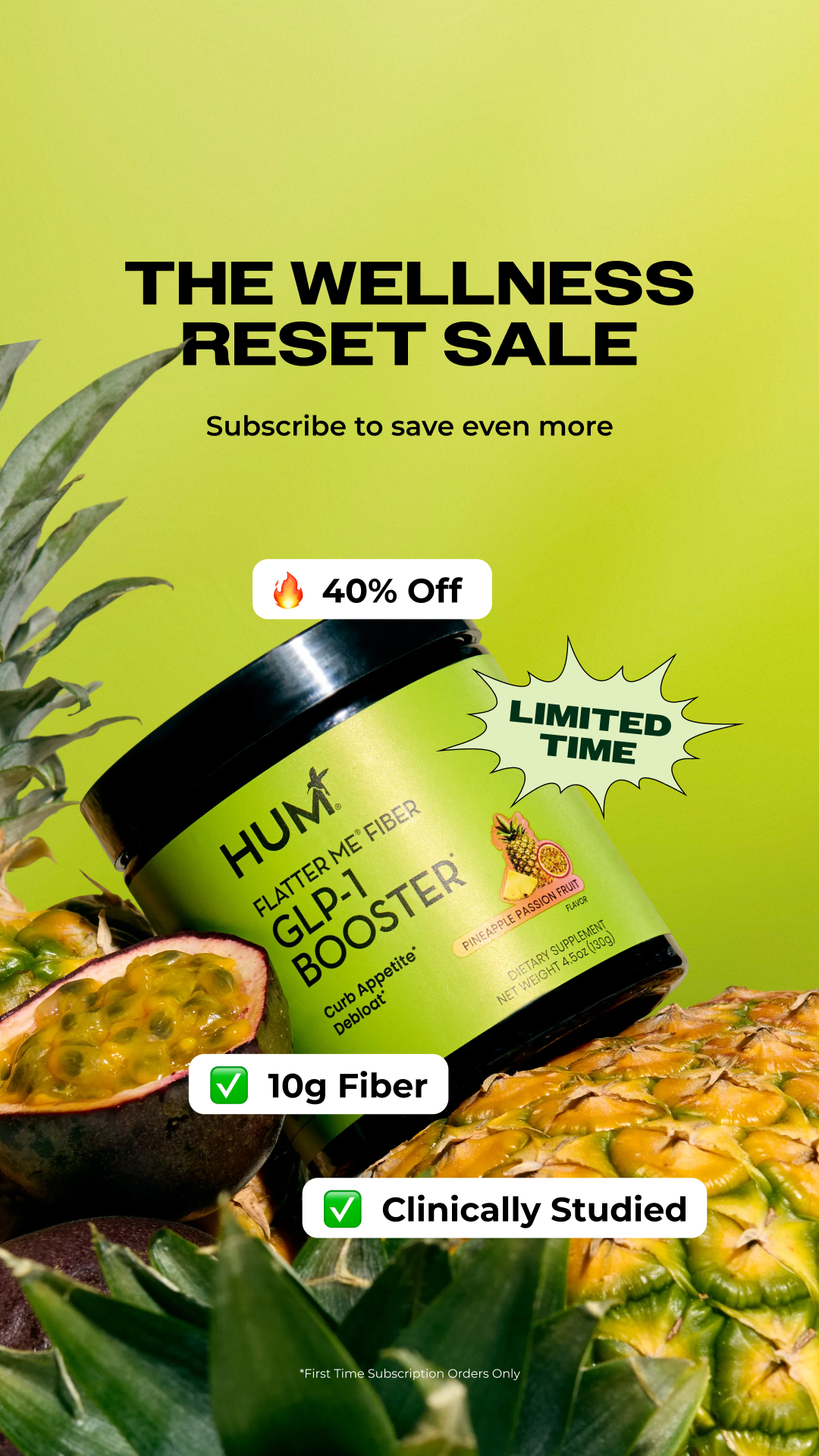 HUM Nutrition Facebook ad