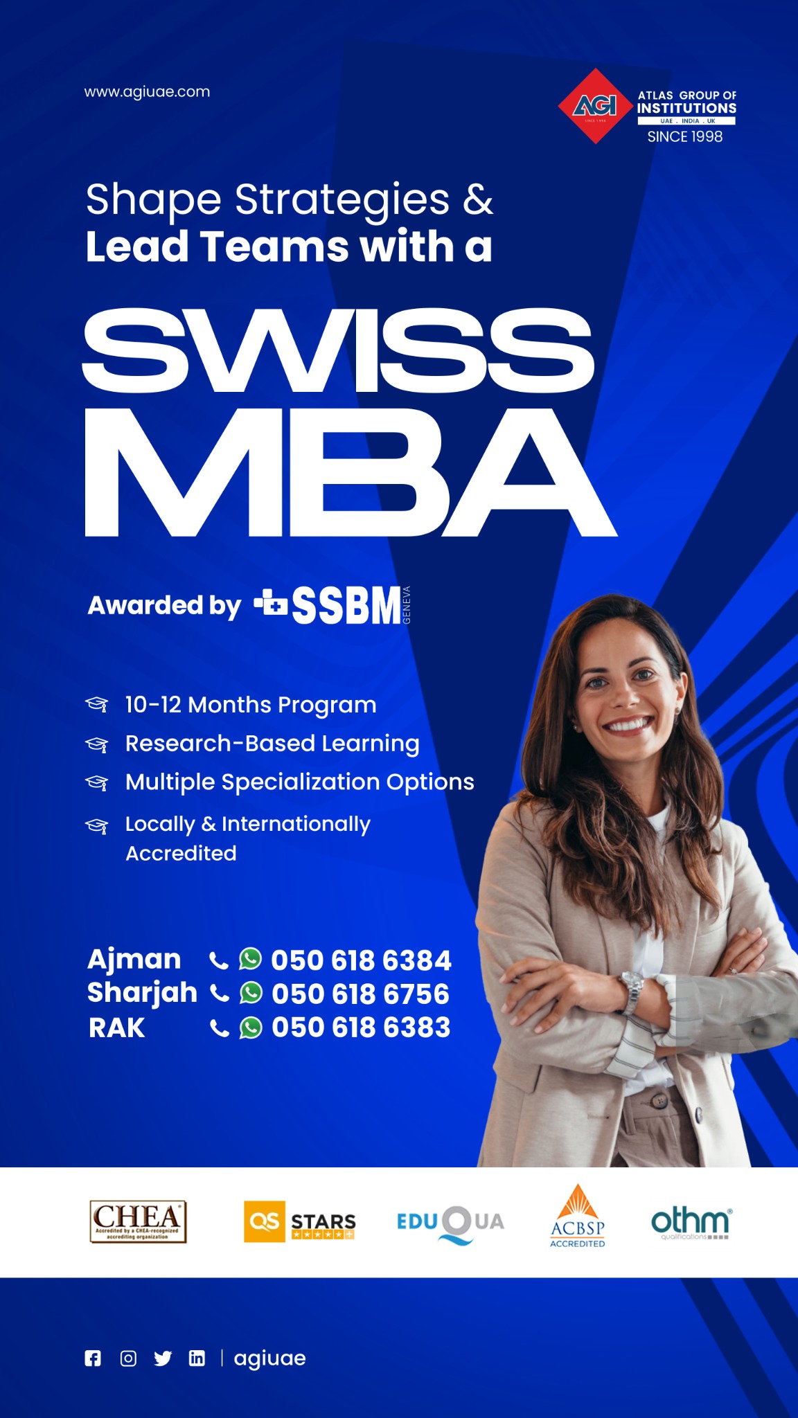 Atlas Group of Institutions Facebook ad