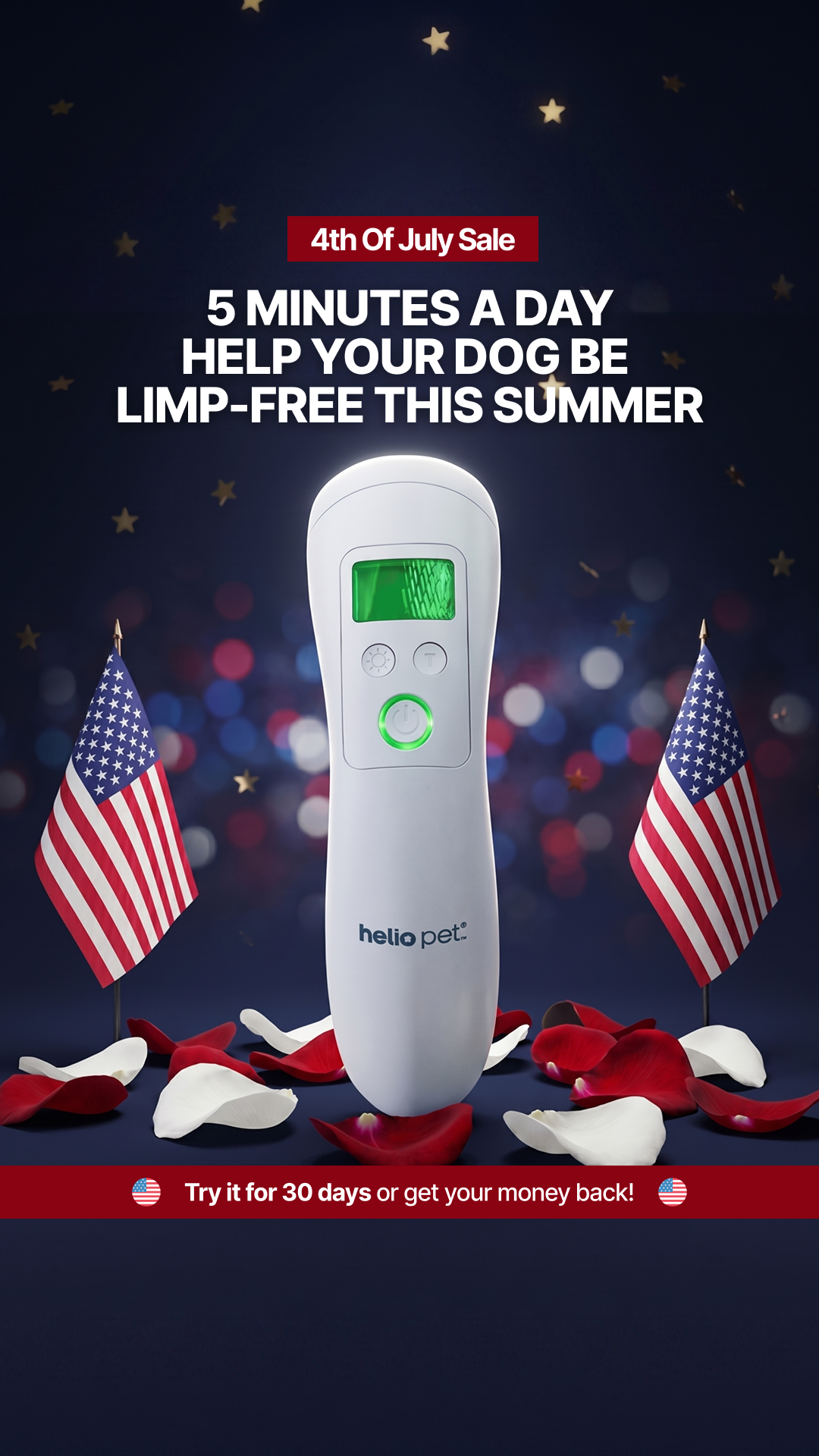 Helio Pet Facebook ad
