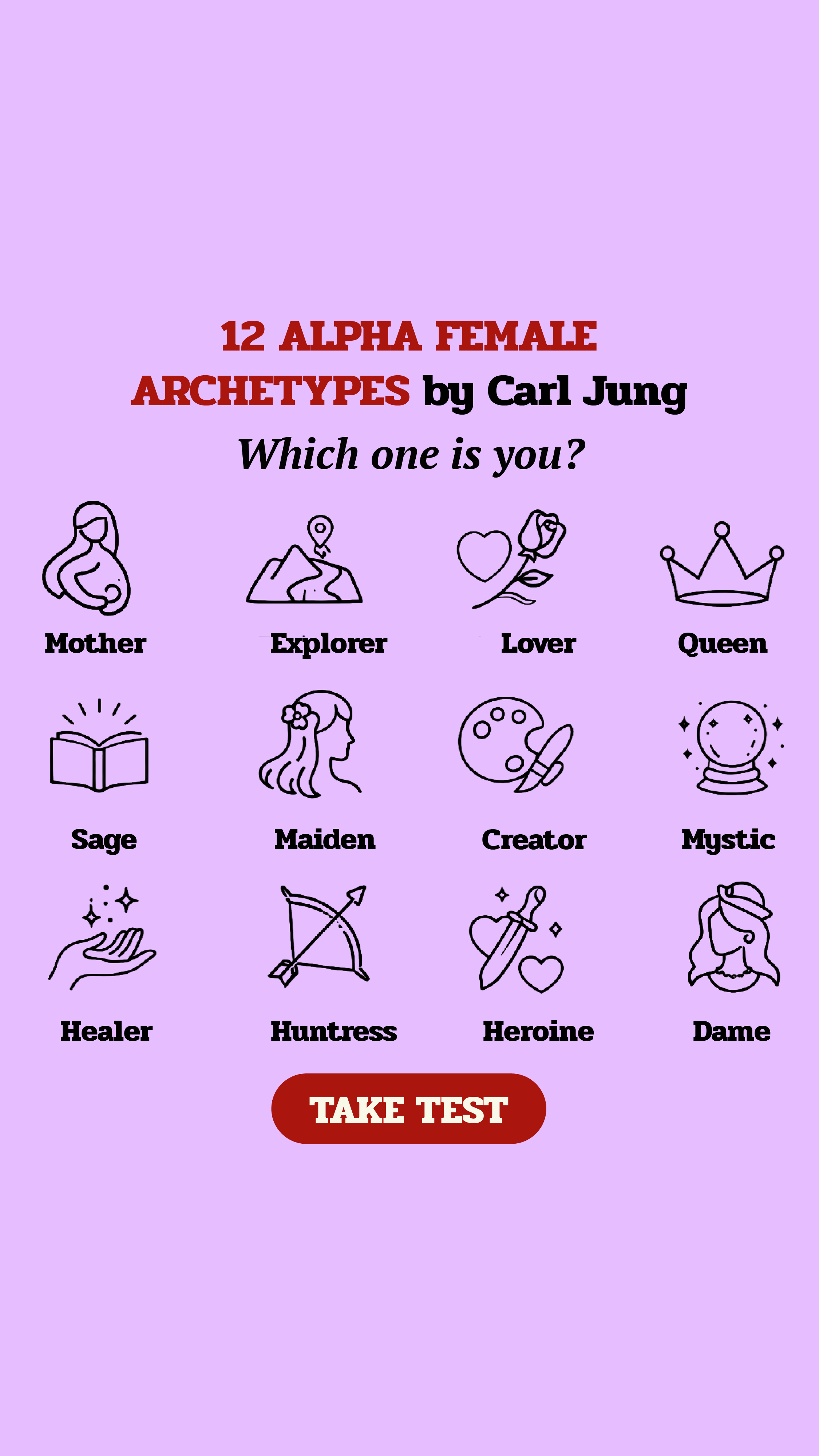 Personality Type Facebook ad