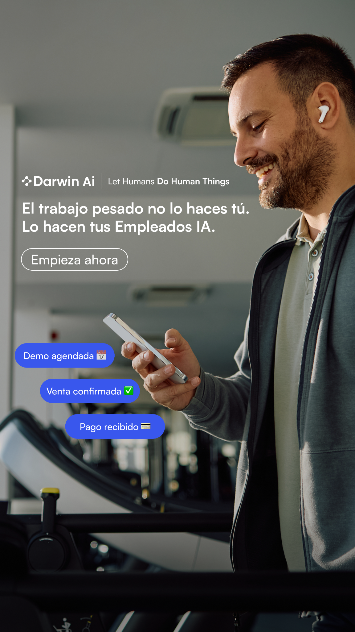 Darwin AI - getdarwin.ai Facebook ad from Apr 8, 2026