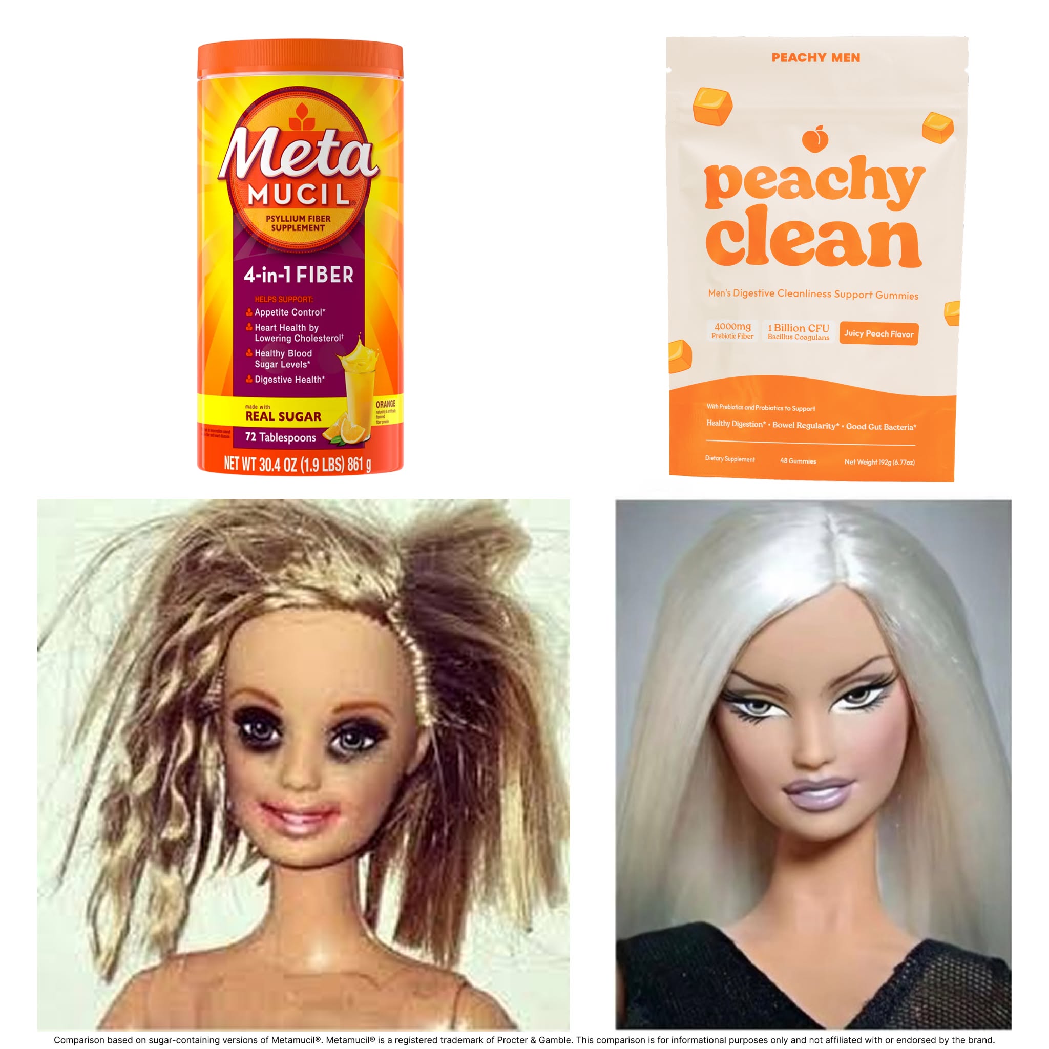Peachy Men Facebook ad