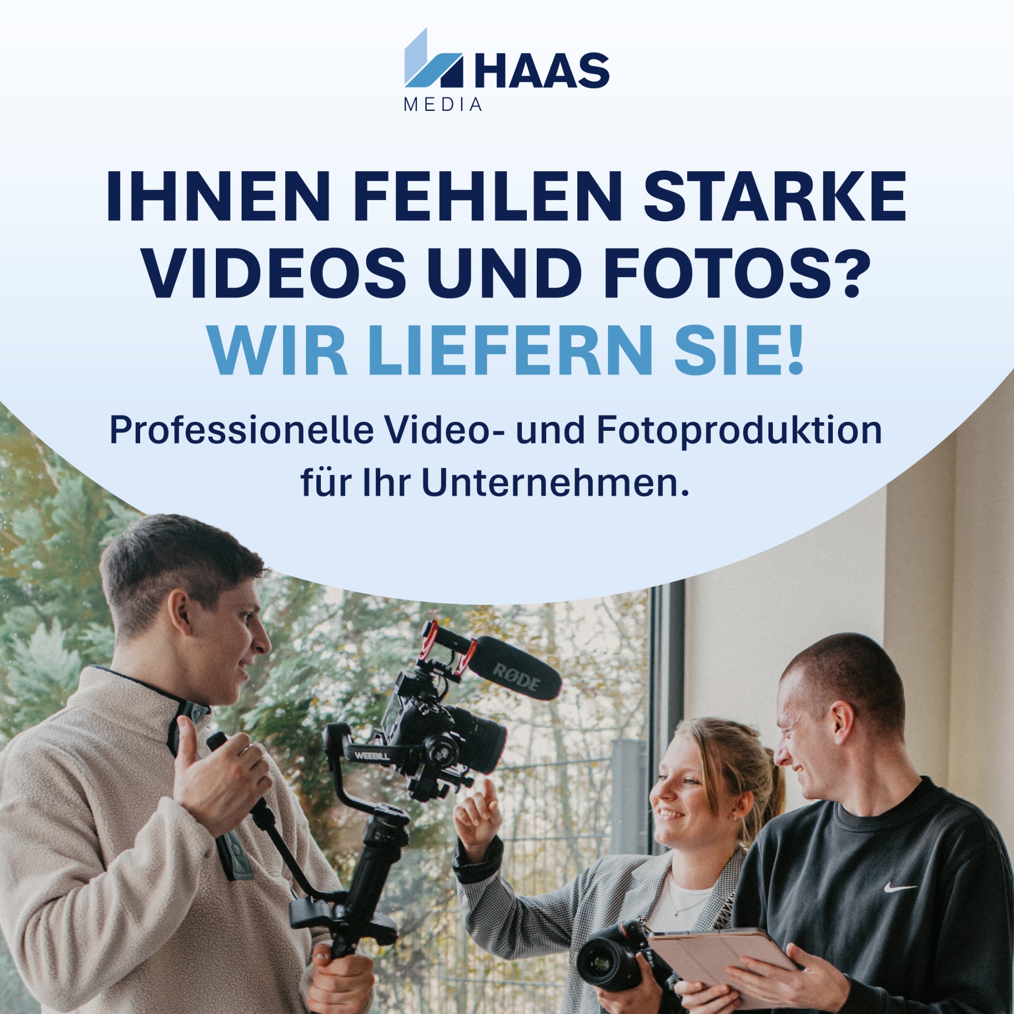 HAAS Media Facebook ad from May 18, 2026