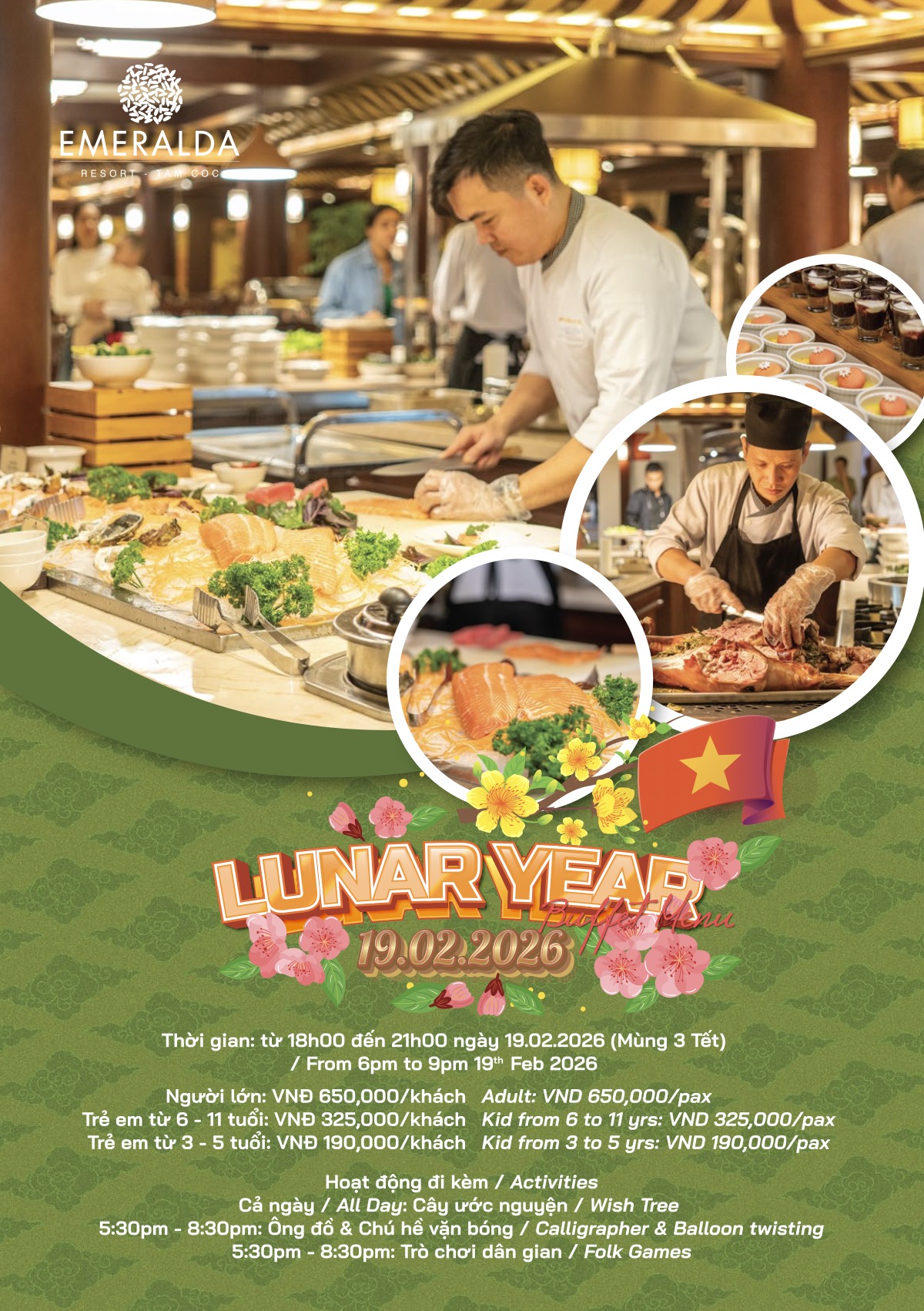 Emeralda Resort Tam Coc Facebook ad