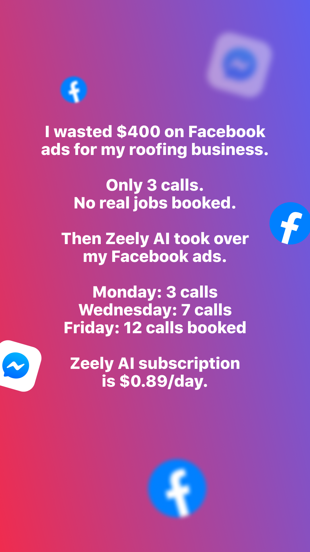 Zeely: Grow Sales with AI Facebook ad