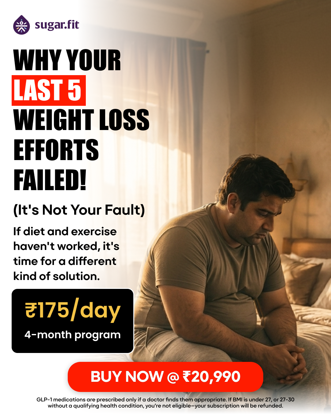 GLP Program By Sugar.Fit Facebook ad