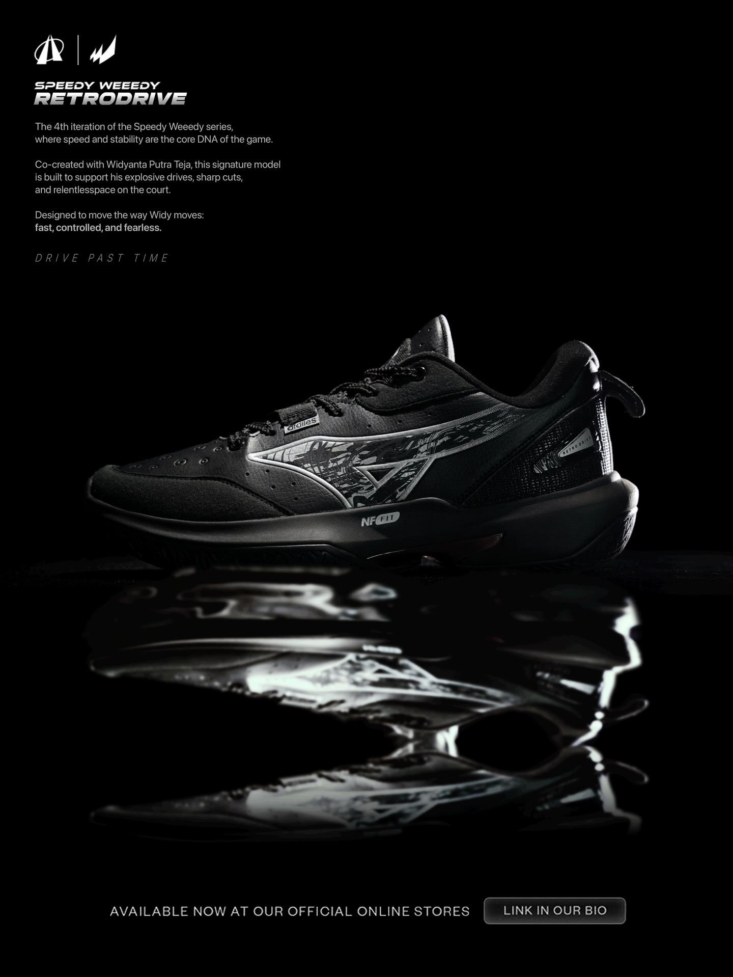 Ardiles Basketball Performance Facebook ad: Ardiles Speedy Weedy Retrodrive NC - Sepatu Basket Low-Cut…