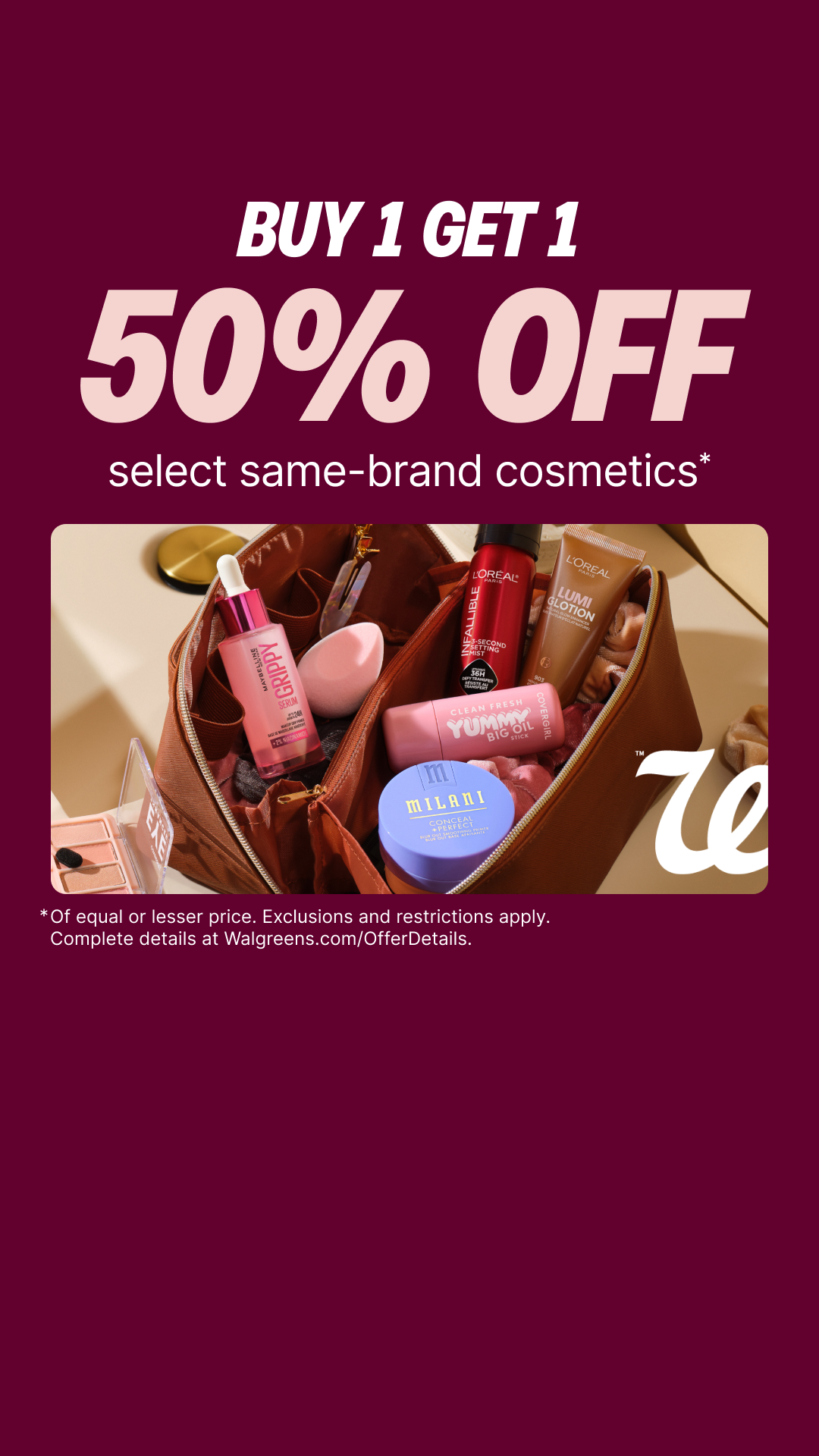 Walgreens Facebook ad