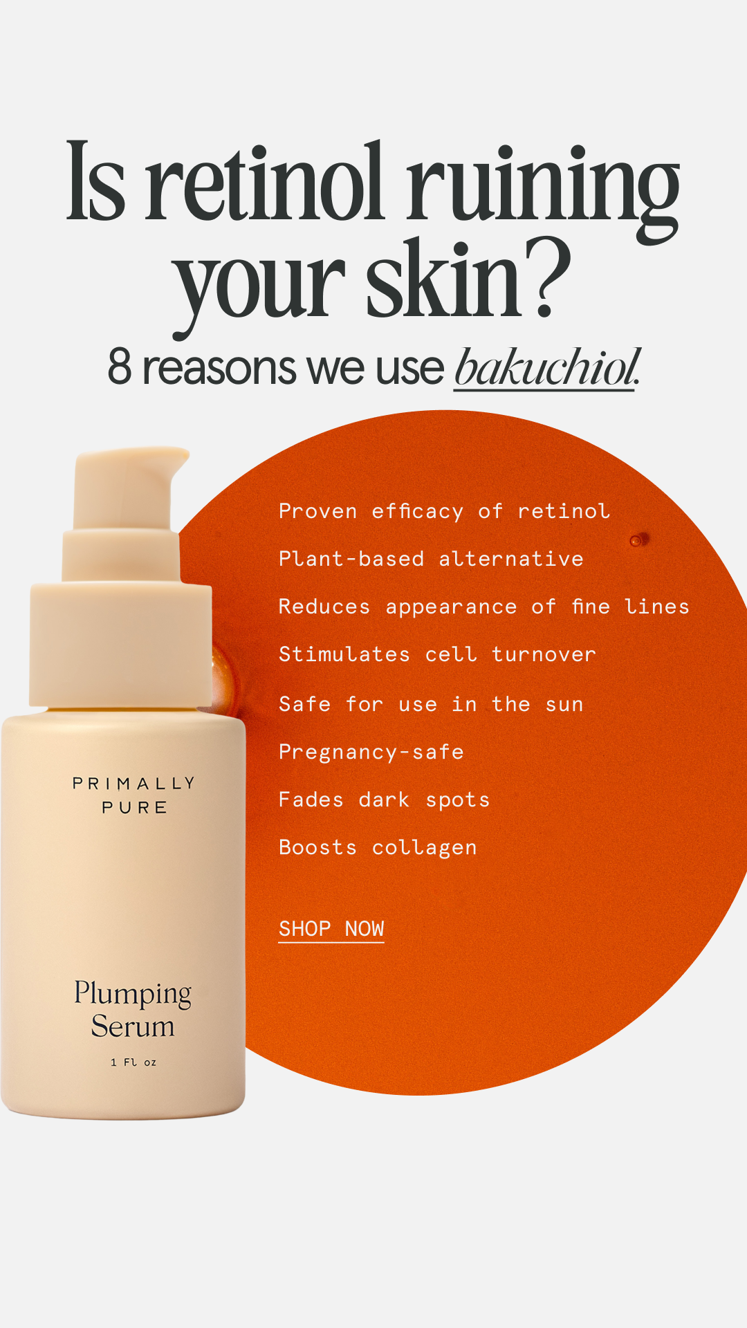 Primally Pure Skincare Facebook ad
