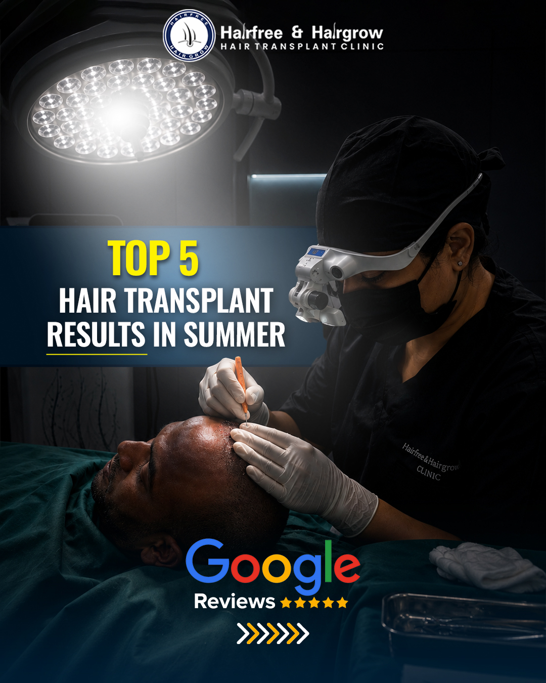 Hairfree Hairgrow Clinic Facebook ad